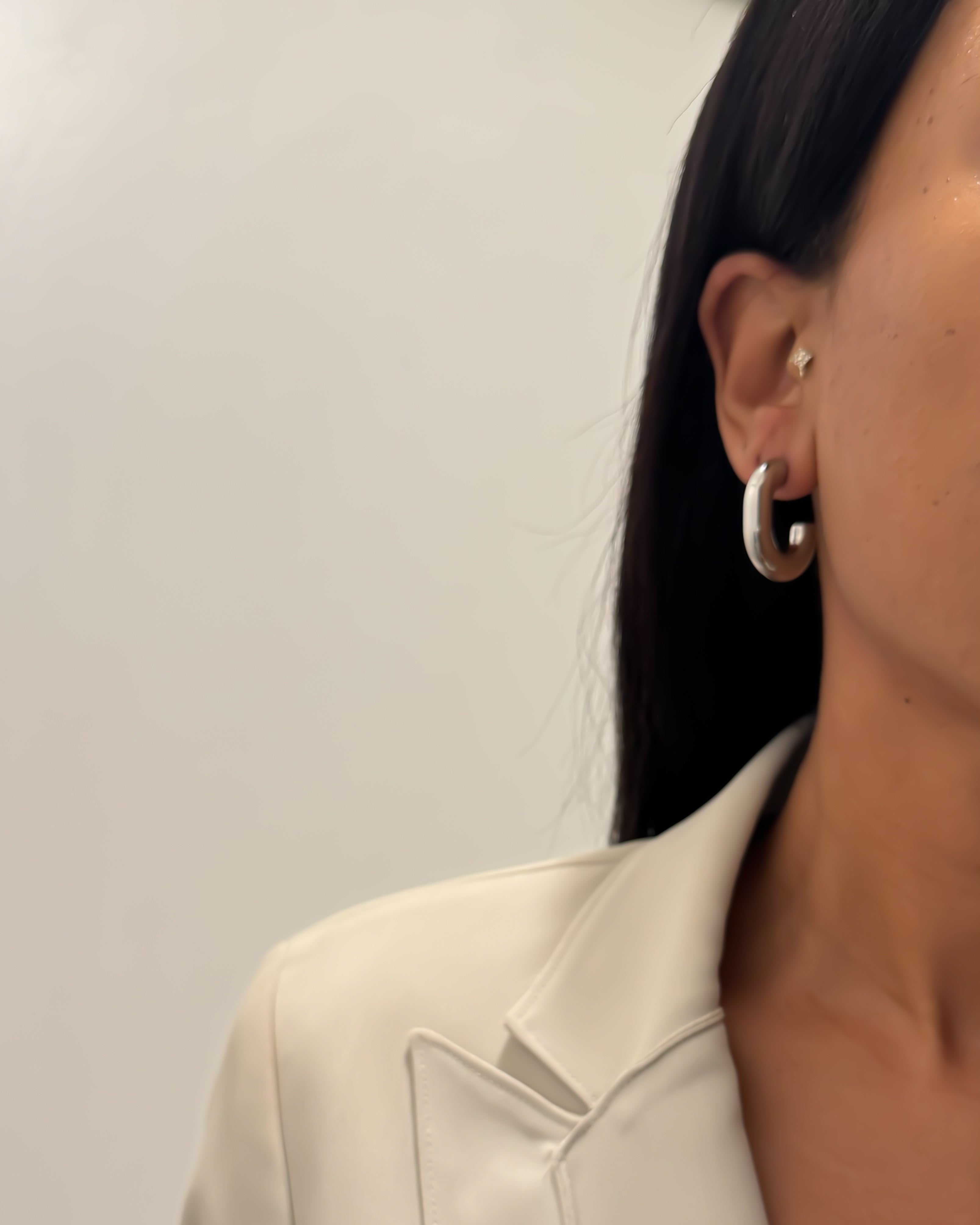JACKI EARRINGS - SILVER