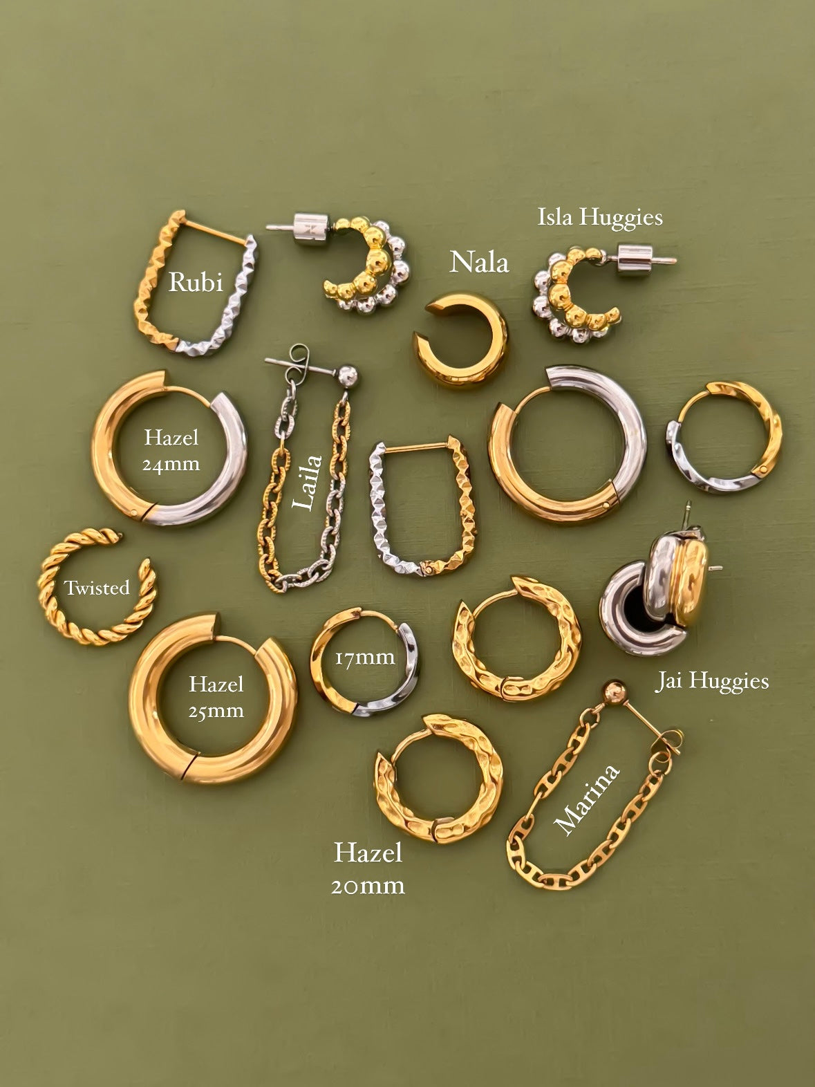 MARINA CHAIN STUDS