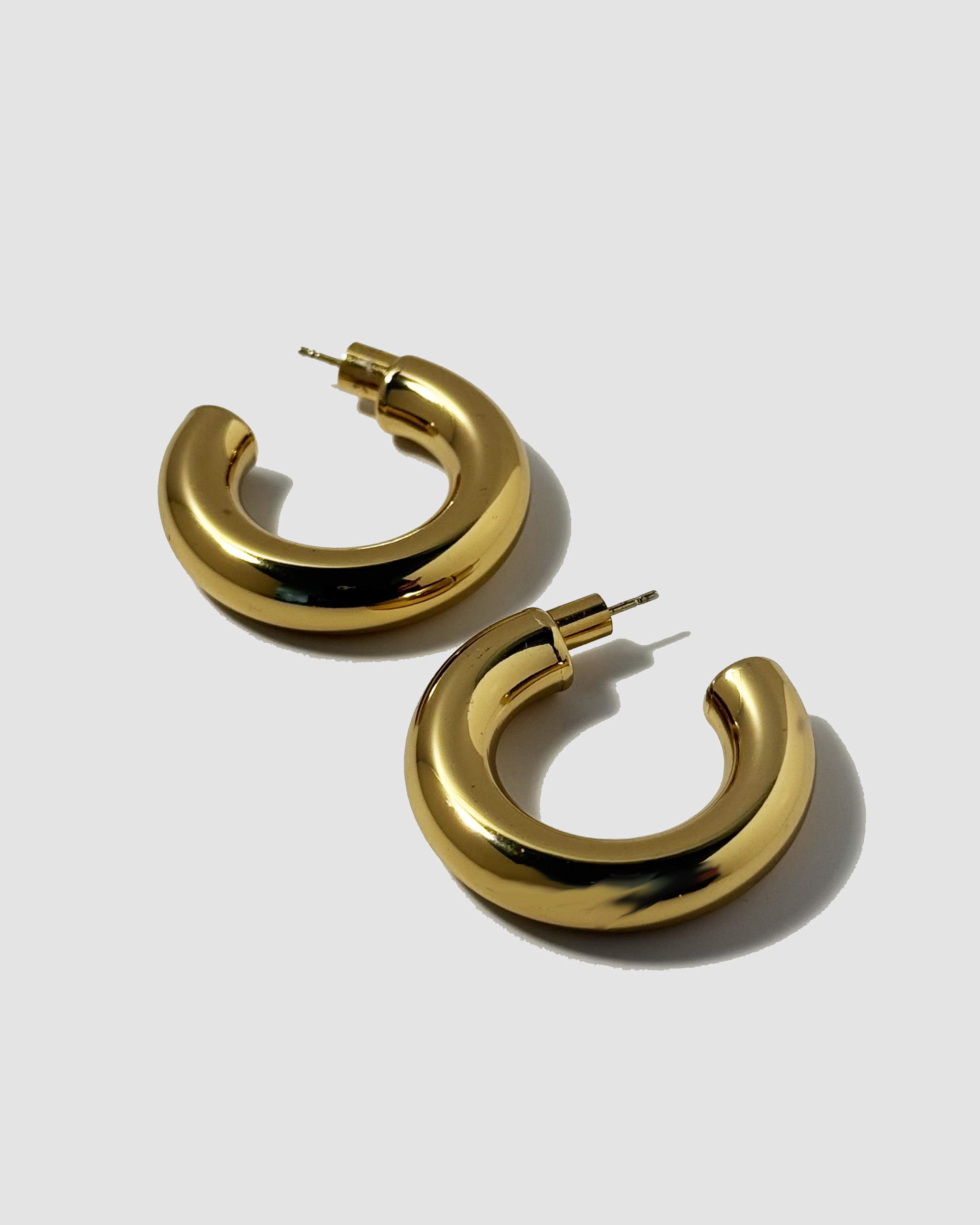 LANI 1.25” HOOPS - GOLD