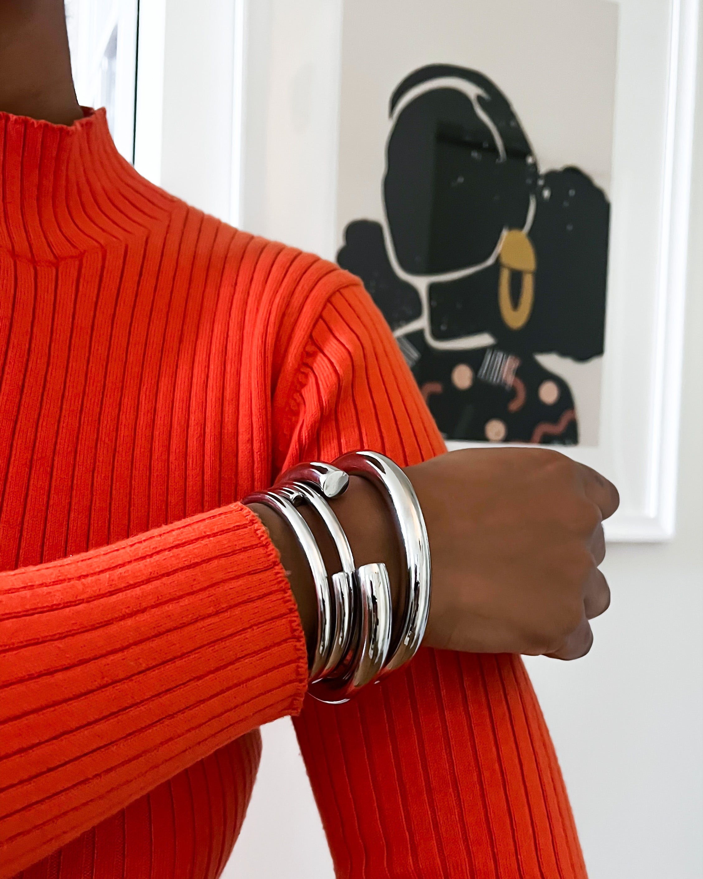 JAI CUFF - SILVER