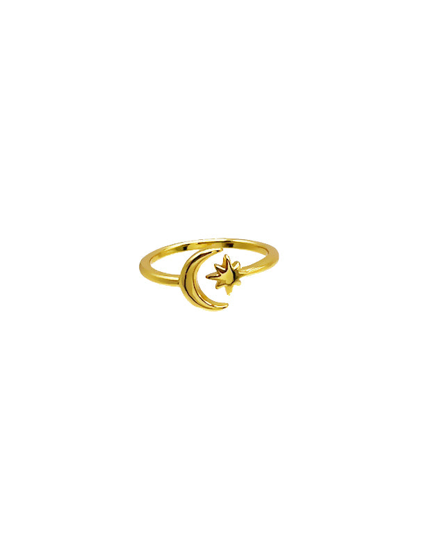 LUNA PINKY RING