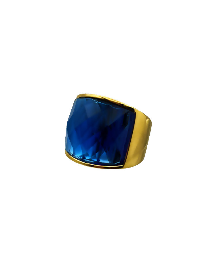 IRIS - GOLD & BLUE QUARTZ