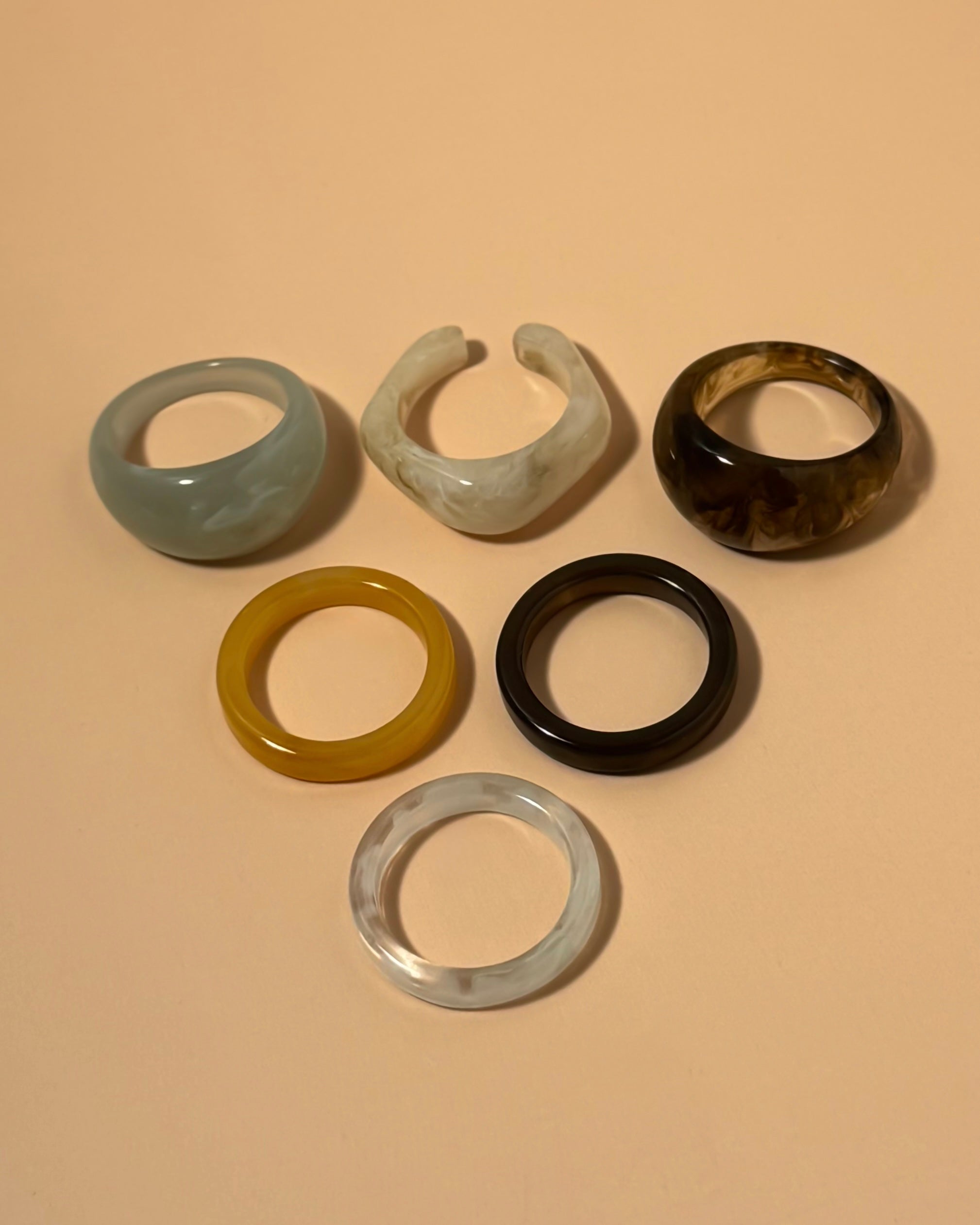 IVORY 6PC SET - SZ 8