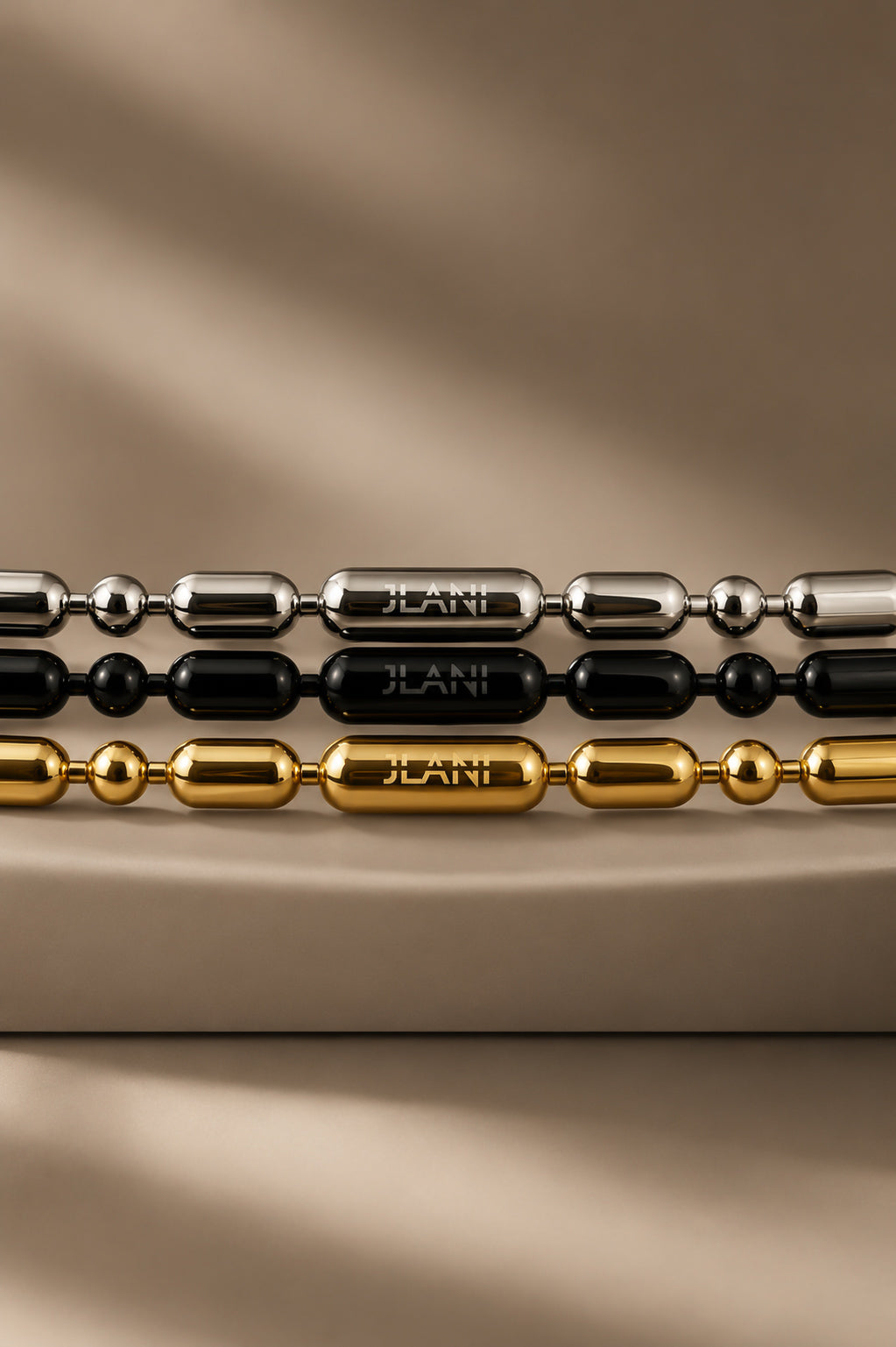 SIGNATURE MODULAR CHAIN - SILVER