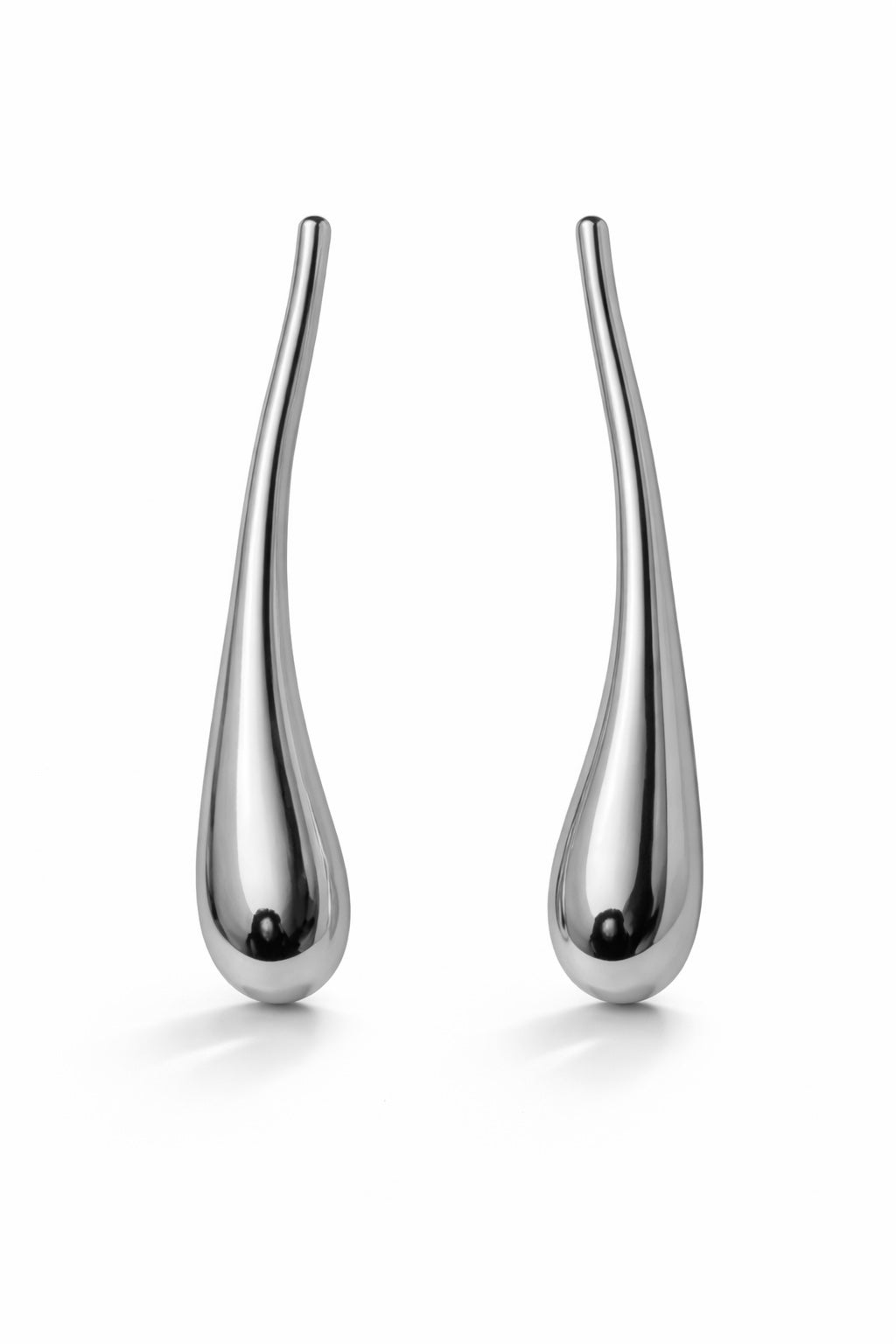 TEARDROP EARRINGS - SILVER