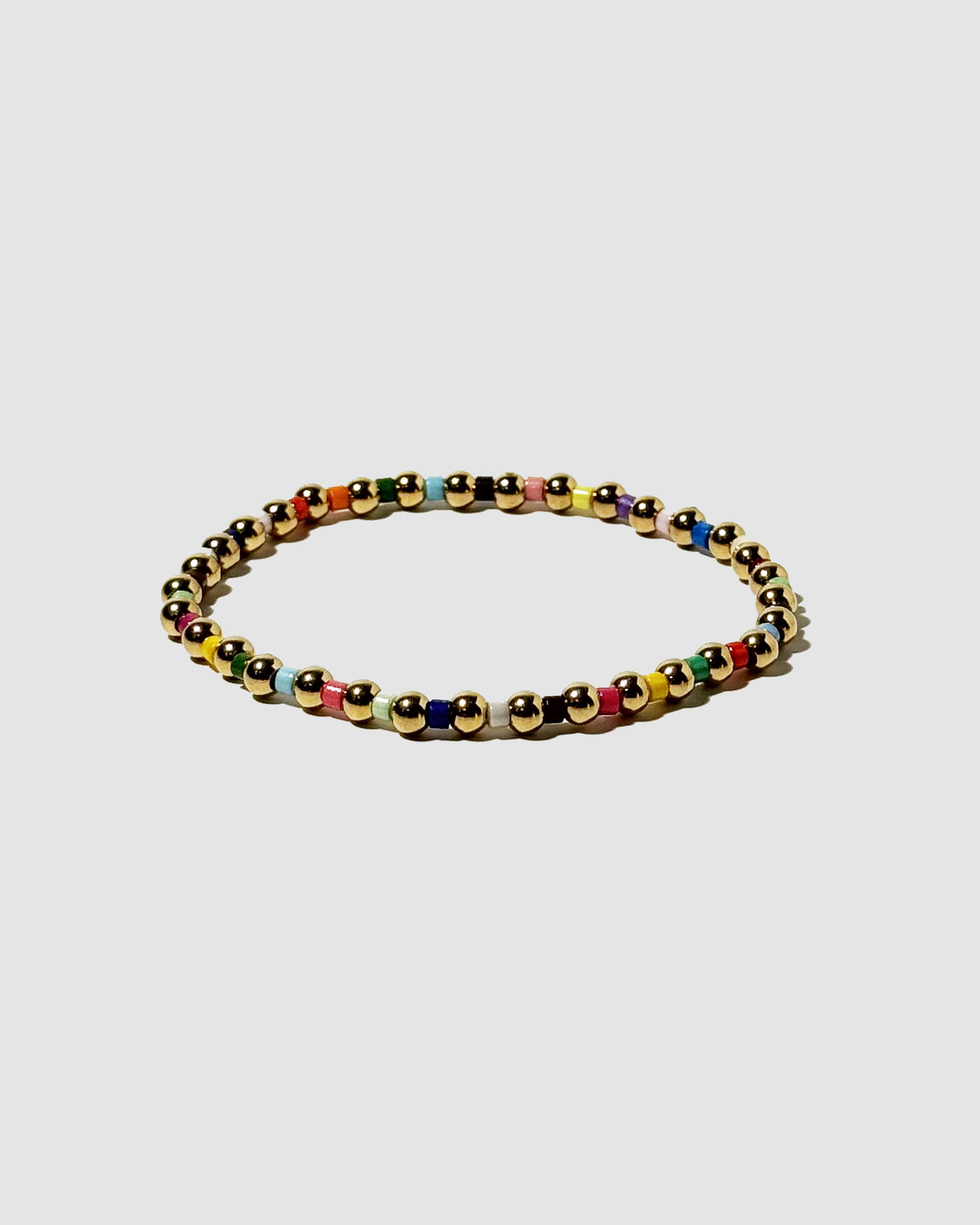 MULTICOLOR BEADED BRACELET