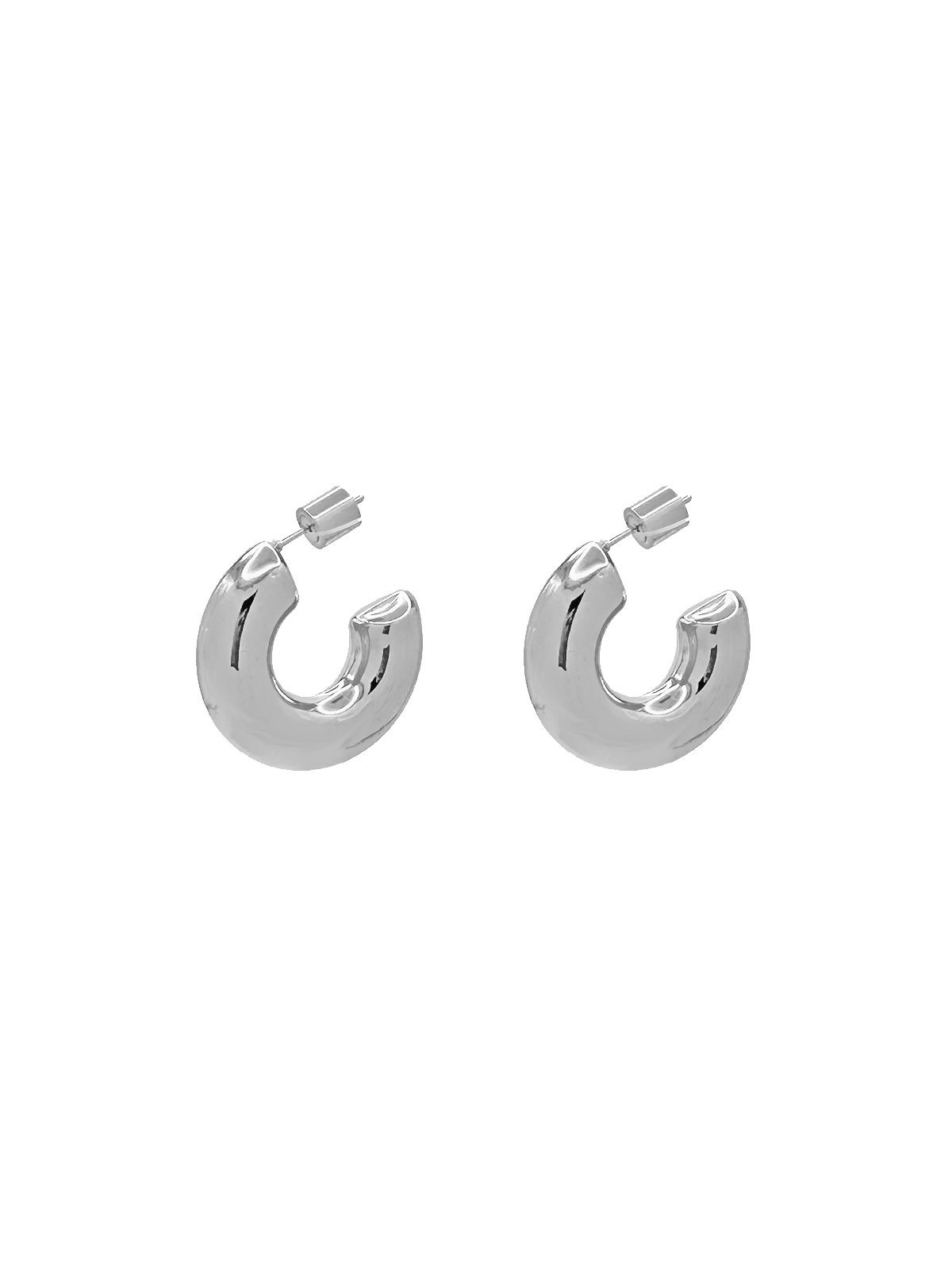 JAI MINI HOOPS - SILVER
