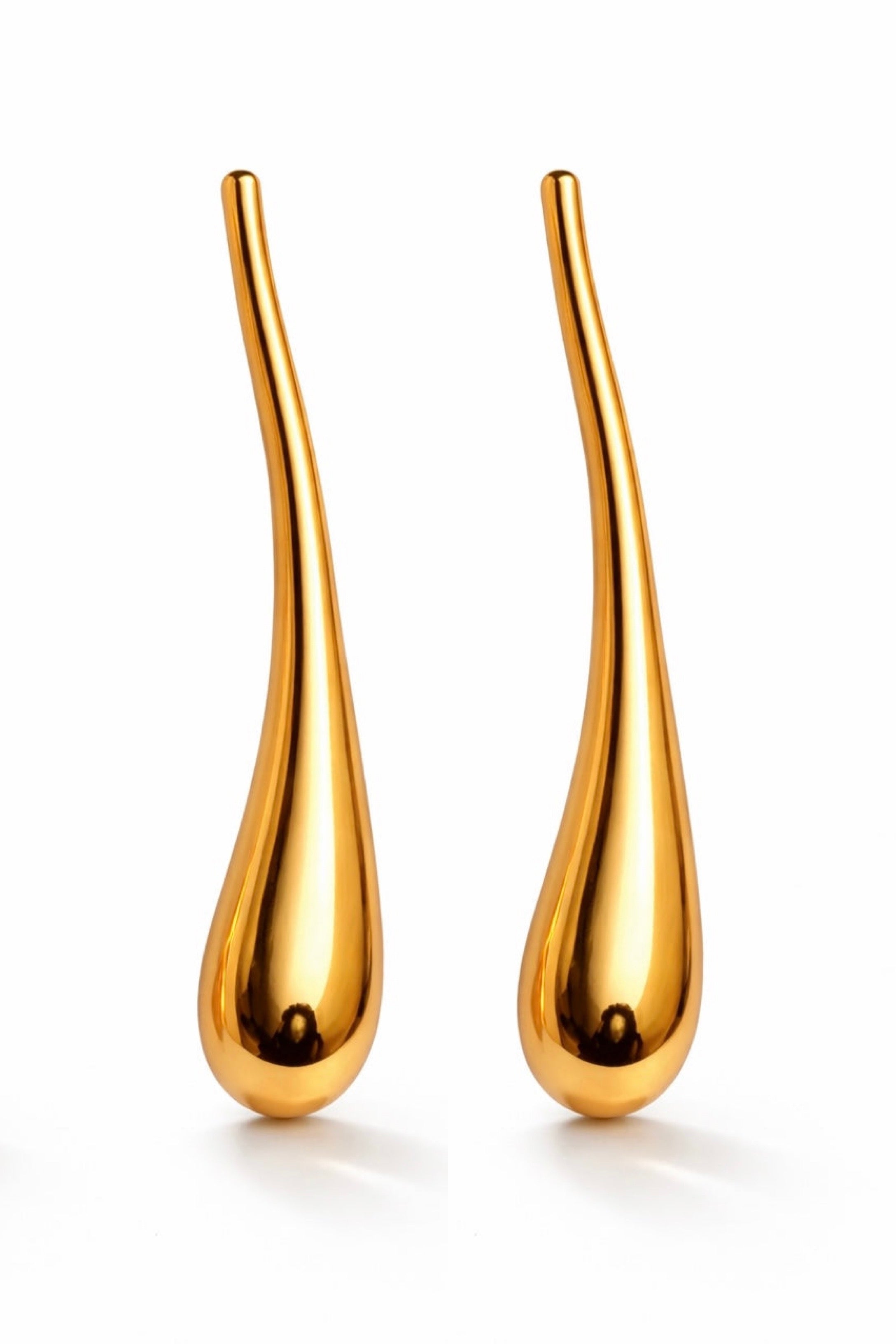 TEARDROP EARRINGS - GOLD