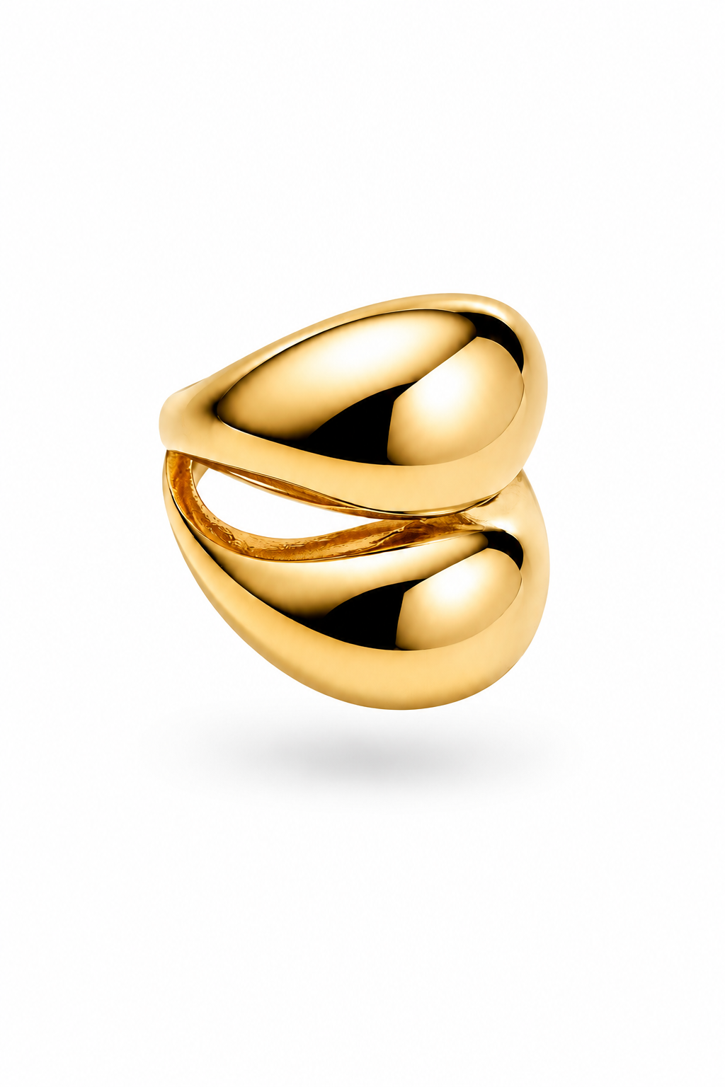 DUAL ORB RING - GOLD