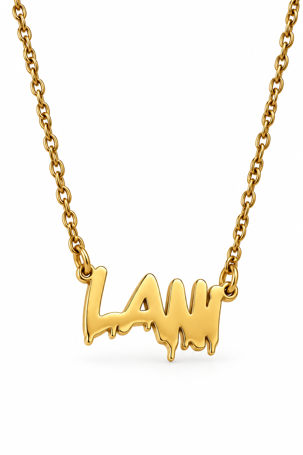 GRAFFITI NAMEPLATE NECKLACE