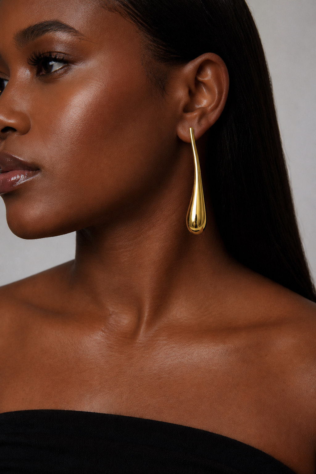 TEARDROP EARRINGS - GOLD