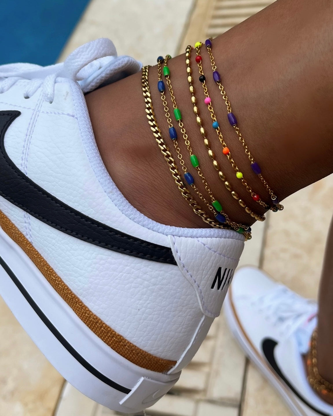 MAYA ANKLET - PURPLE