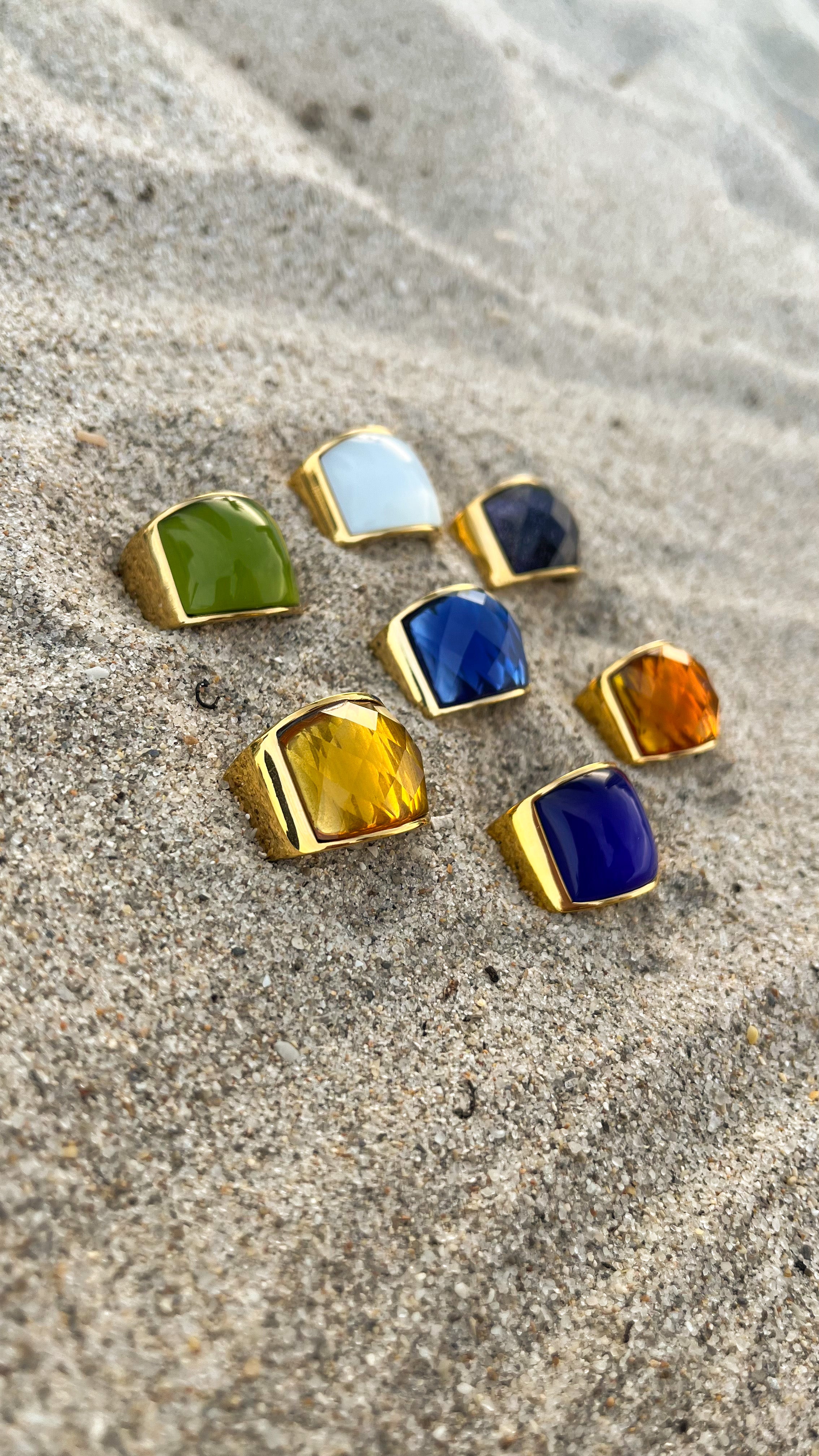 IRIS - GOLD & BLUE QUARTZ