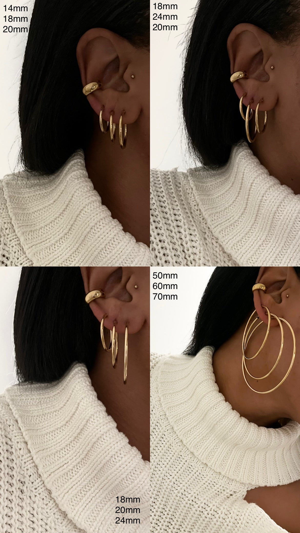 ALIANA 20MM HOOPS