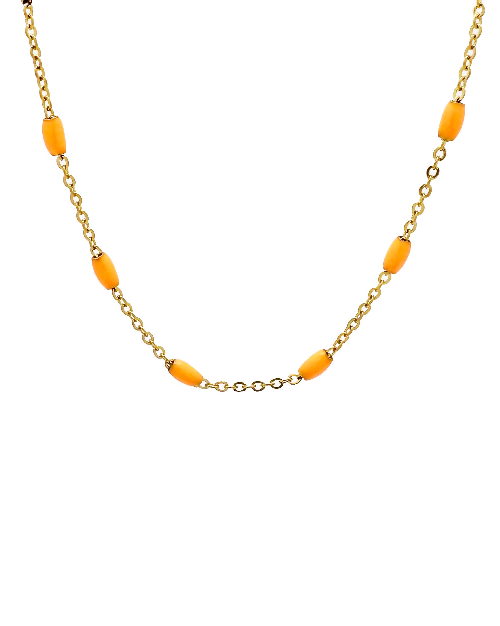 MAYA NECKLACE - ORANGE