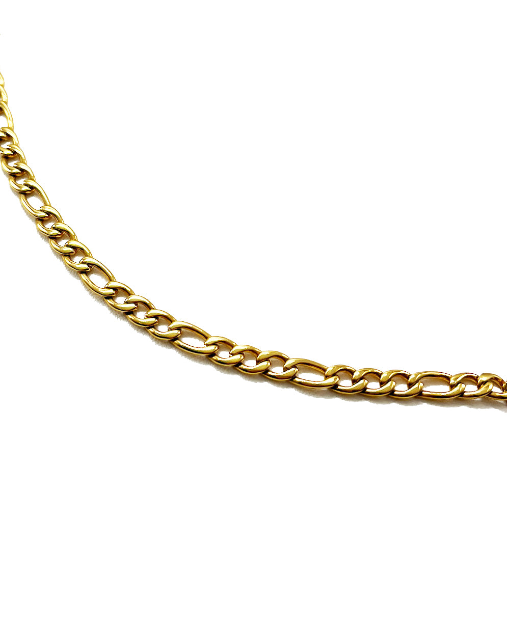 LARGE FIGARO ANKLET - GOLD