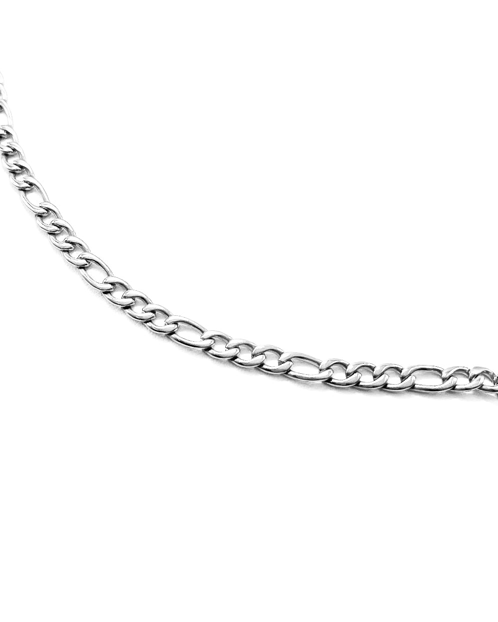 LARGE FIGARO ANKLET - STEEL