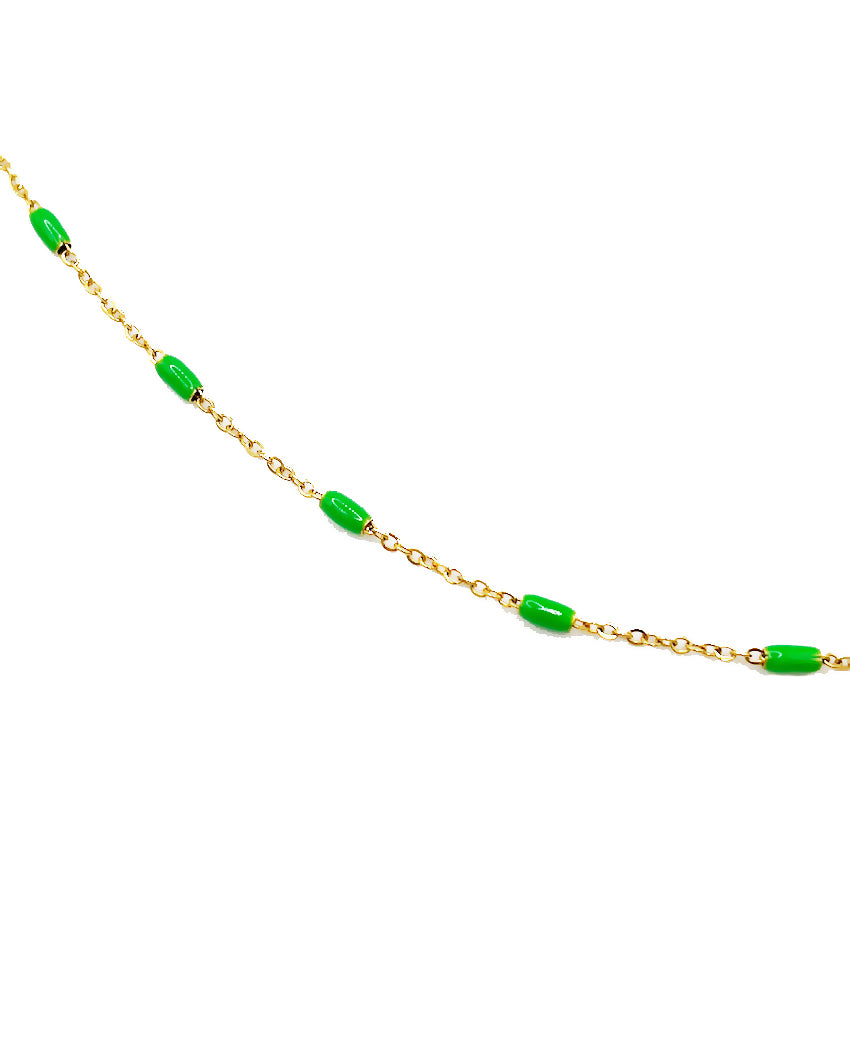 MAYA ANKLET - GREEN