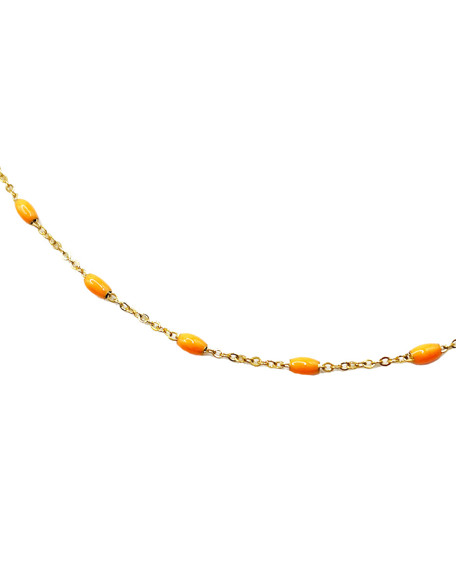 MAYA ANKLET - ORANGE