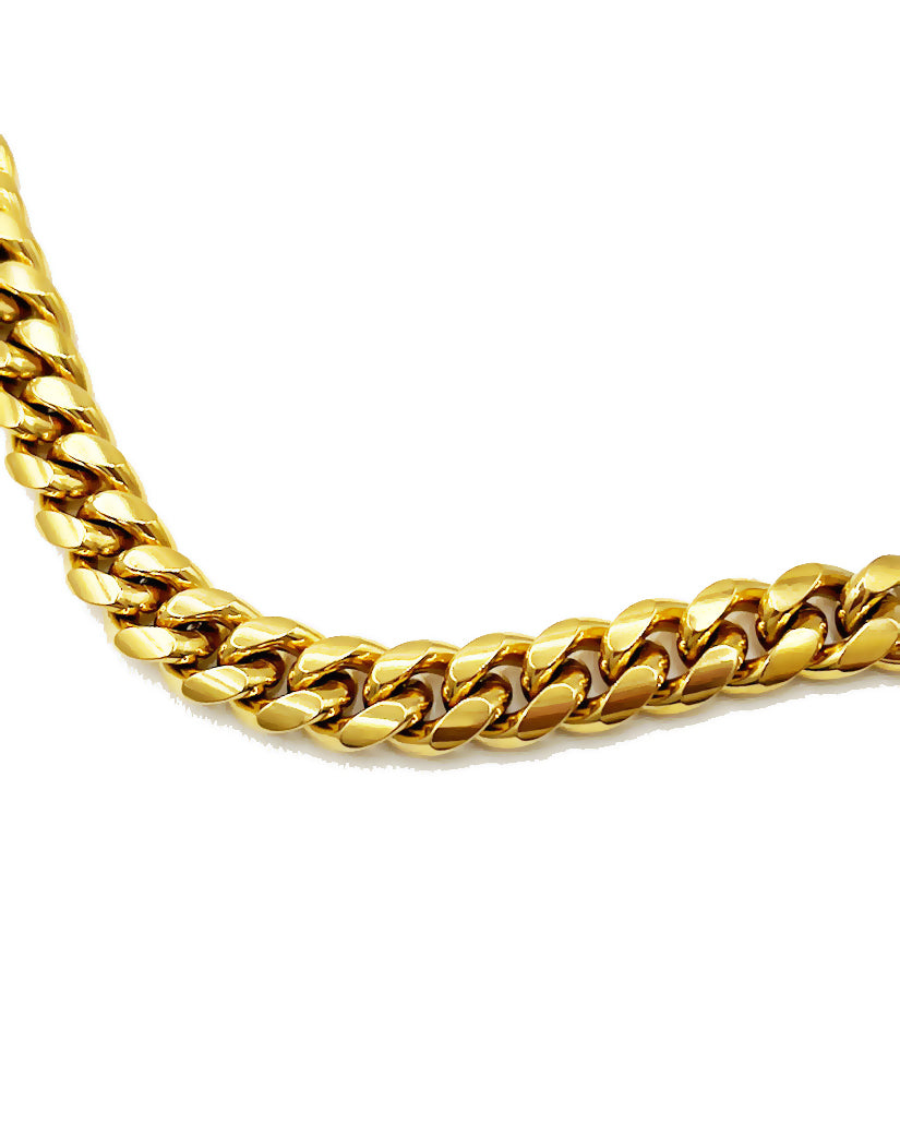 CURB ANKLET - GOLD