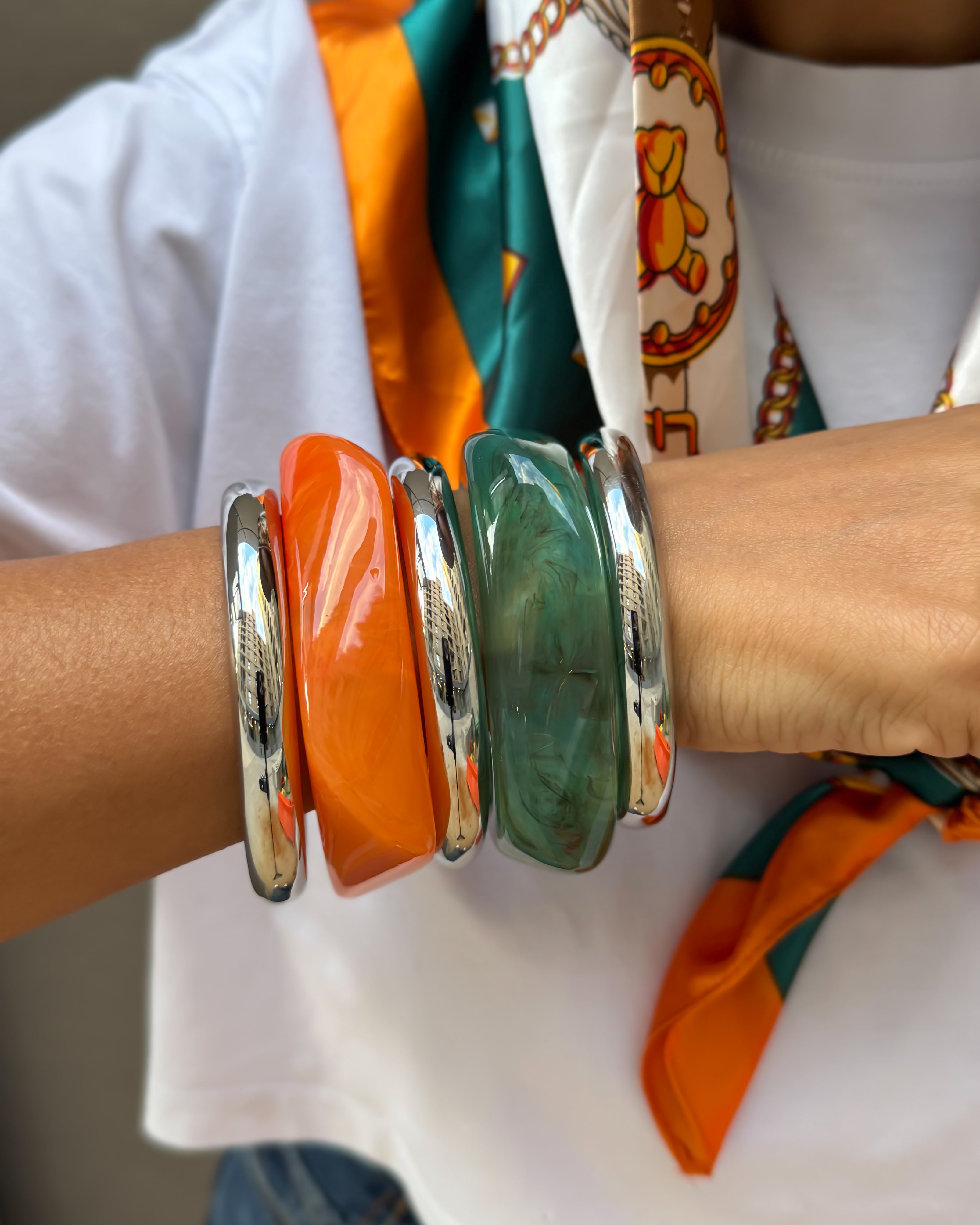 LUMÉ BANGLE - TANGERINE