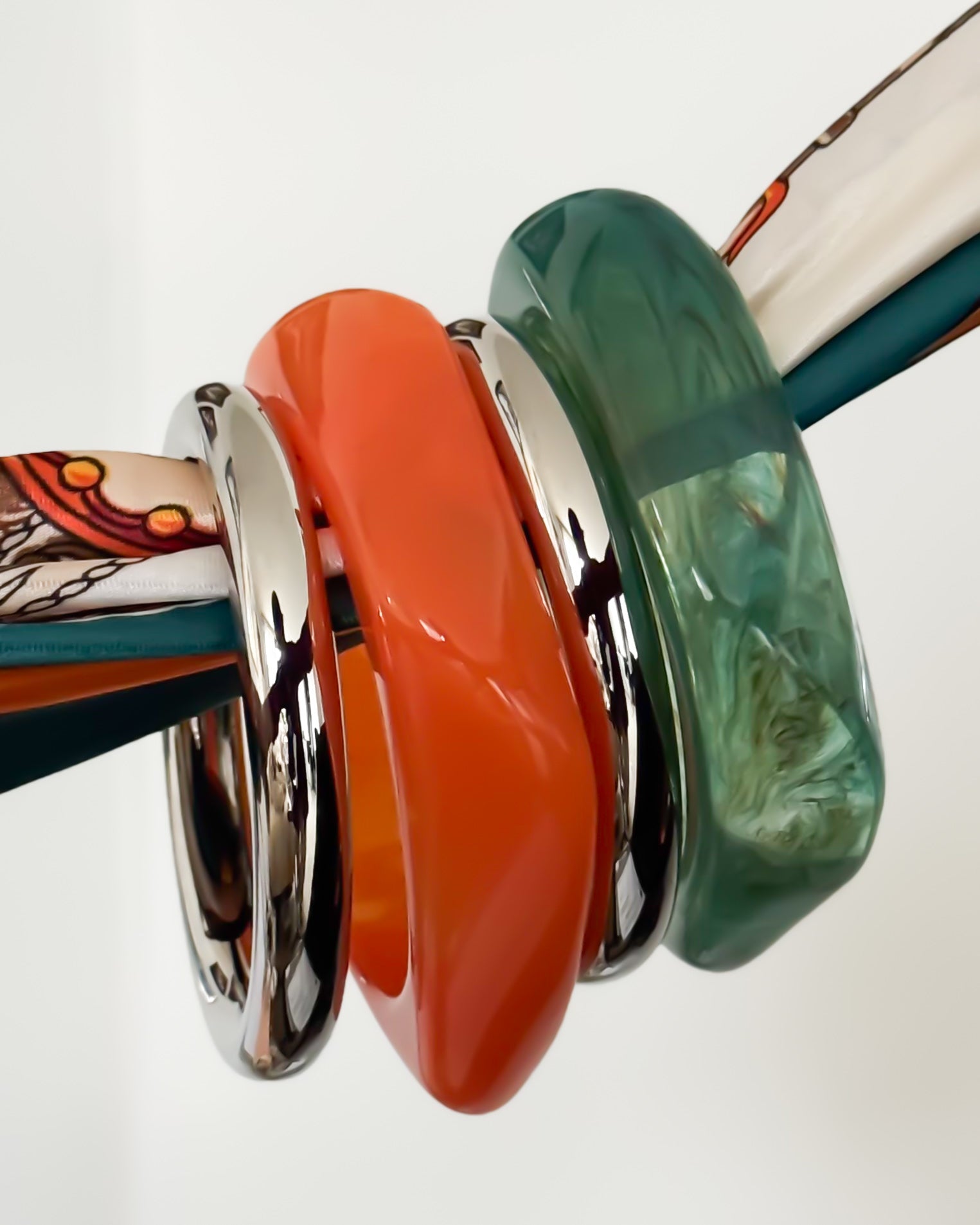 LUMÉ BANGLE - OCEANIC GREEN