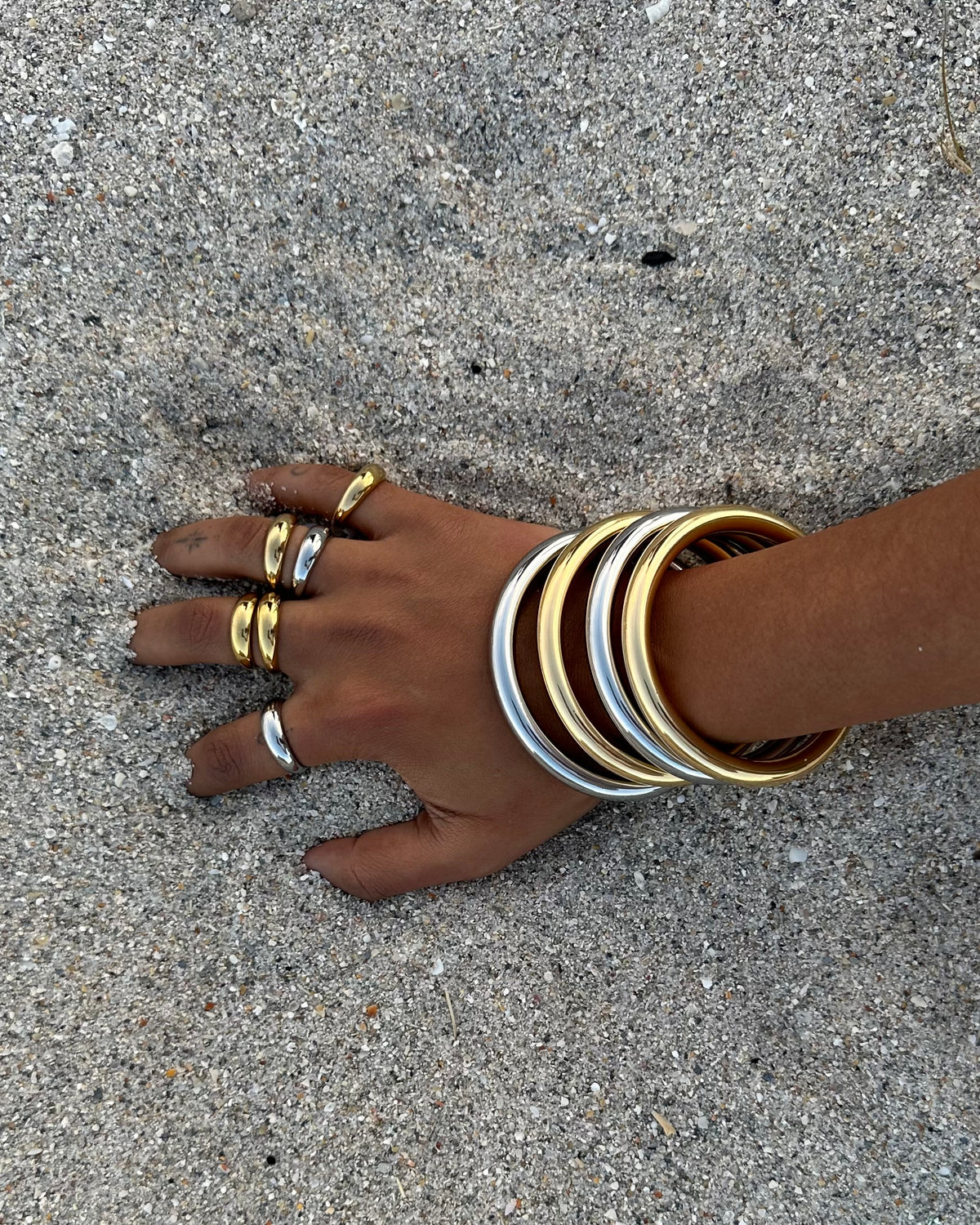 Madison Bangle-Gold-M