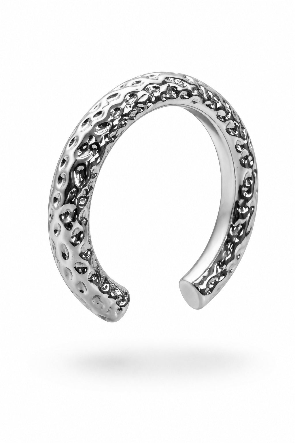 MOLTEN CUFF 13MM - SILVER