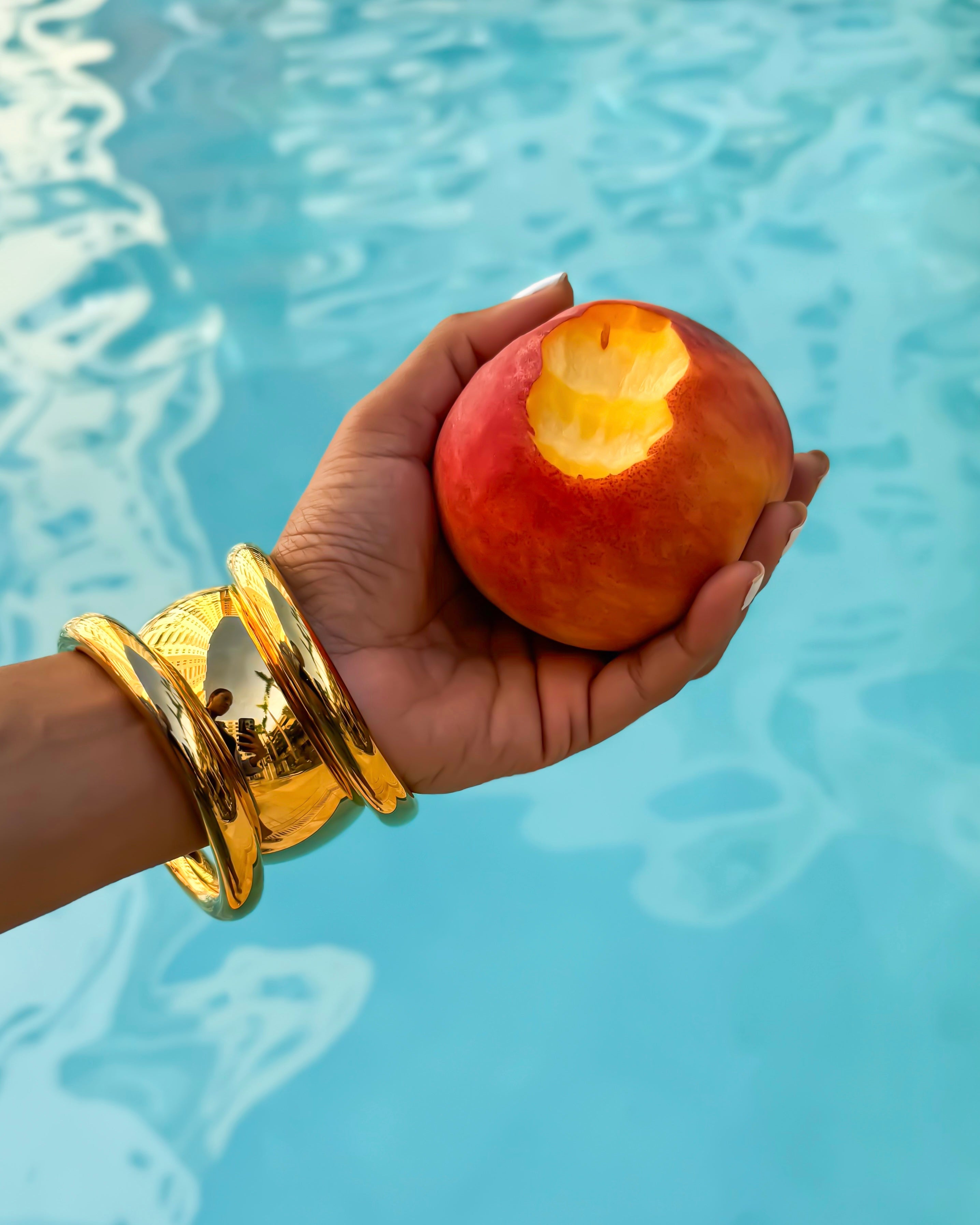 JAI 10MM BANGLE - GOLD