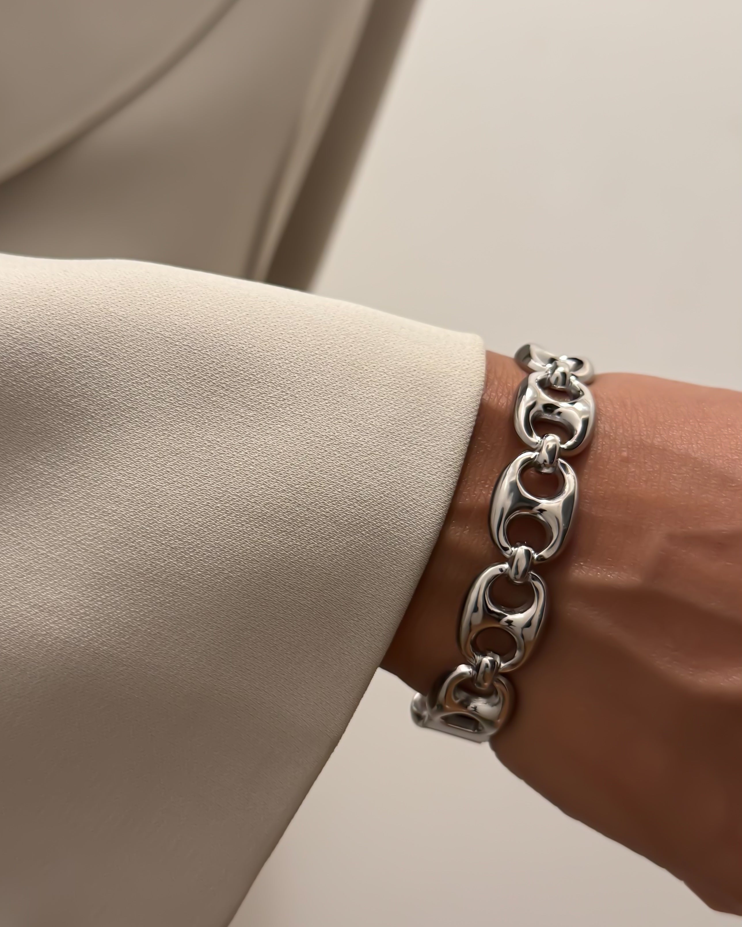 MARINER BANGLE - SILVER