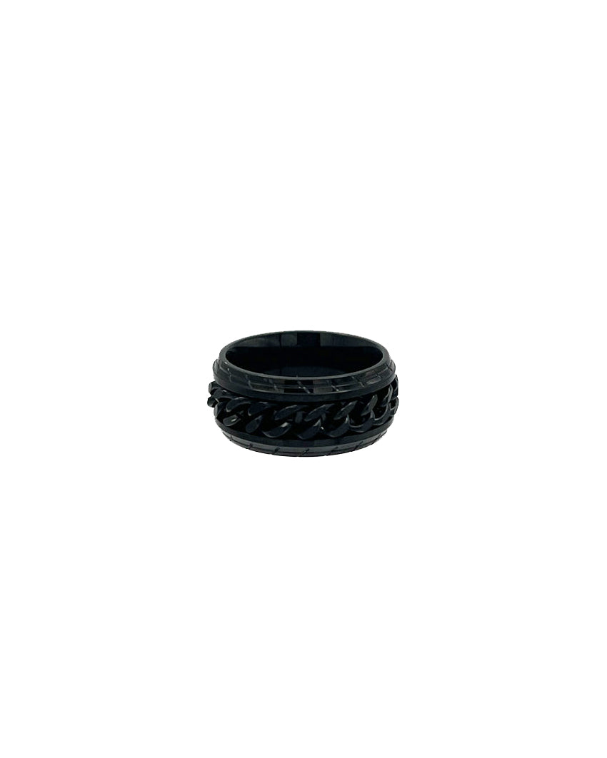 BLACK CHAIN RING