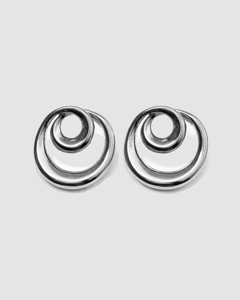 AXIS HOOPS - SILVER