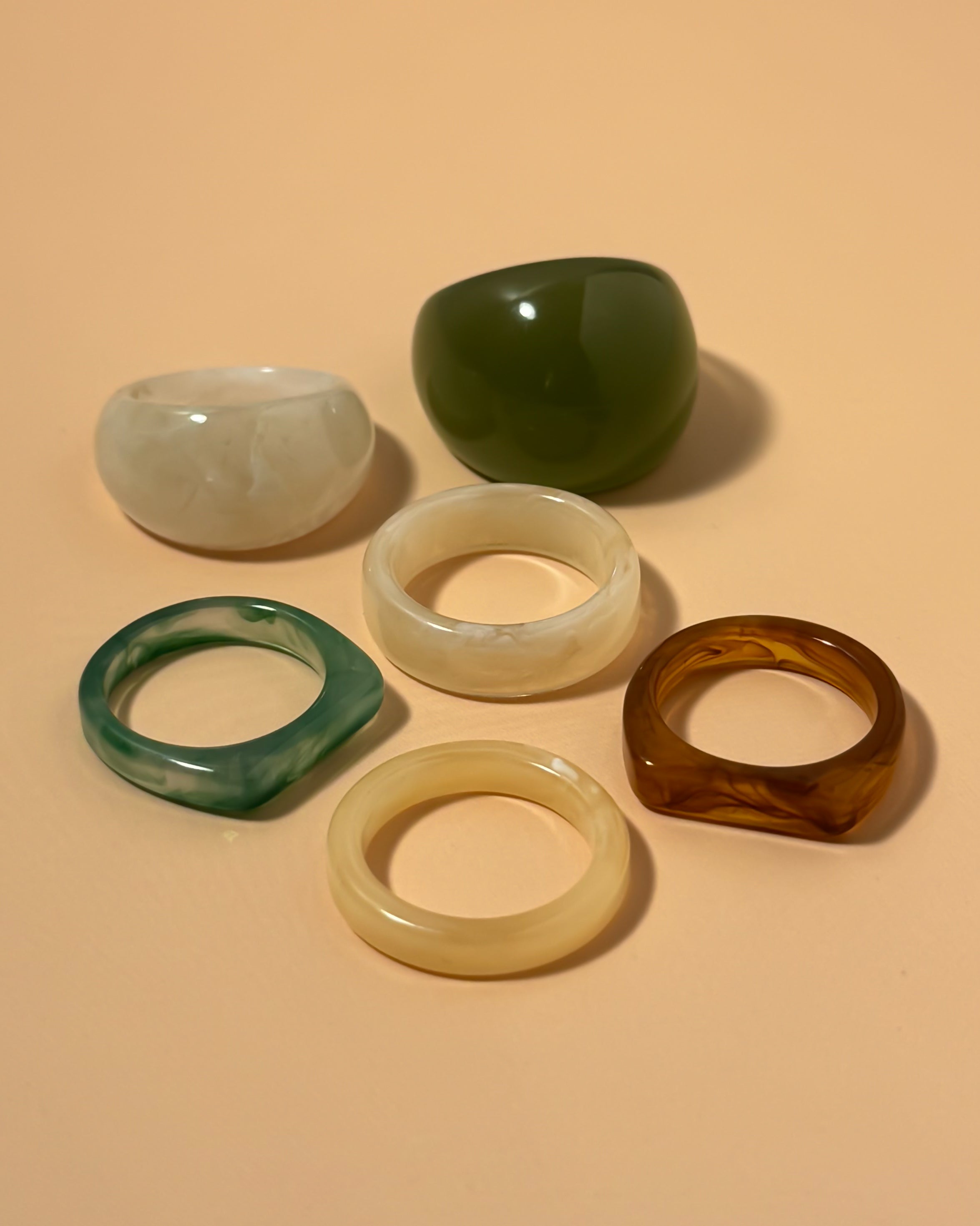 MARBLE 6PC SET - SZ 7