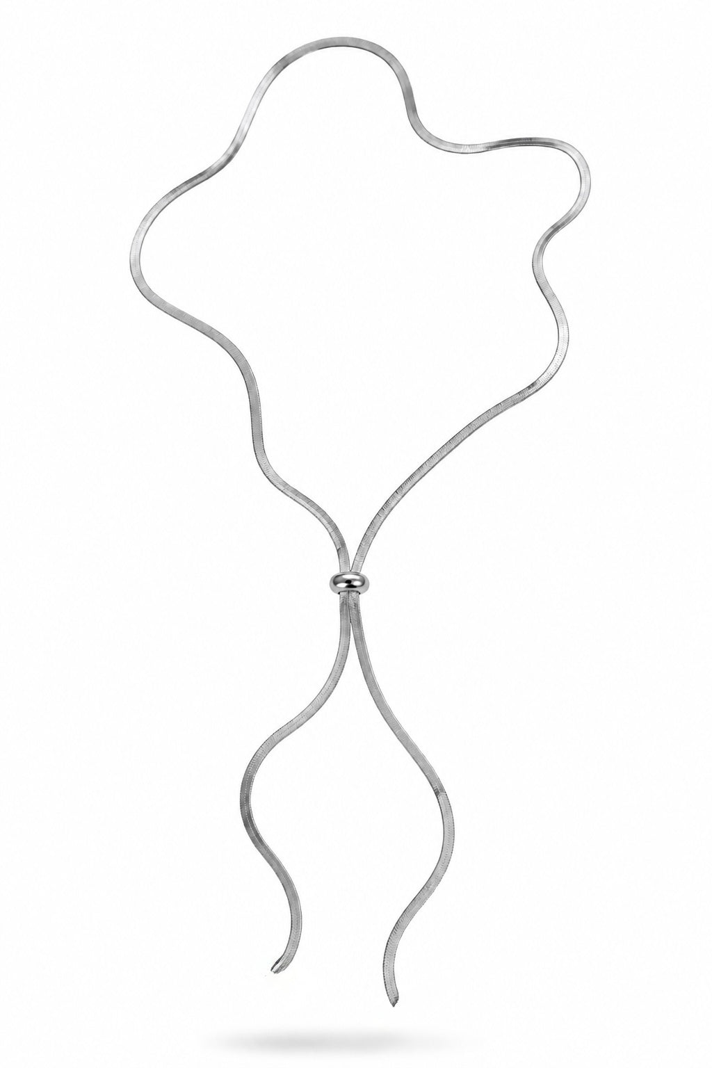 DAINTY HERRINGBONE STRAND - SILVER