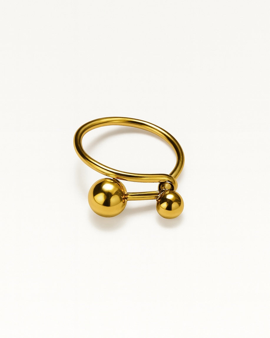 MALI BYPASS RING - GOLD