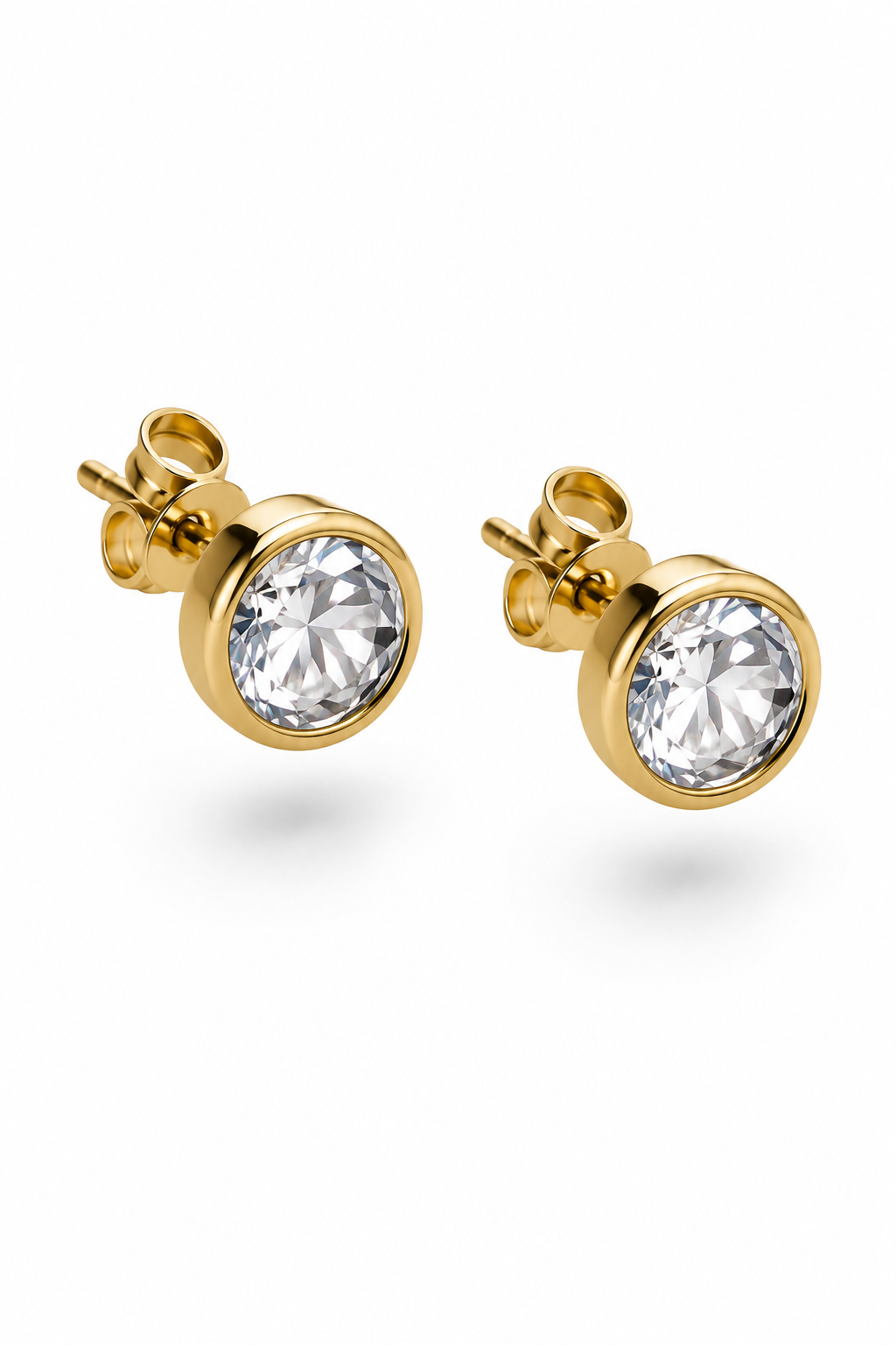BEZEL STUDS - GOLD