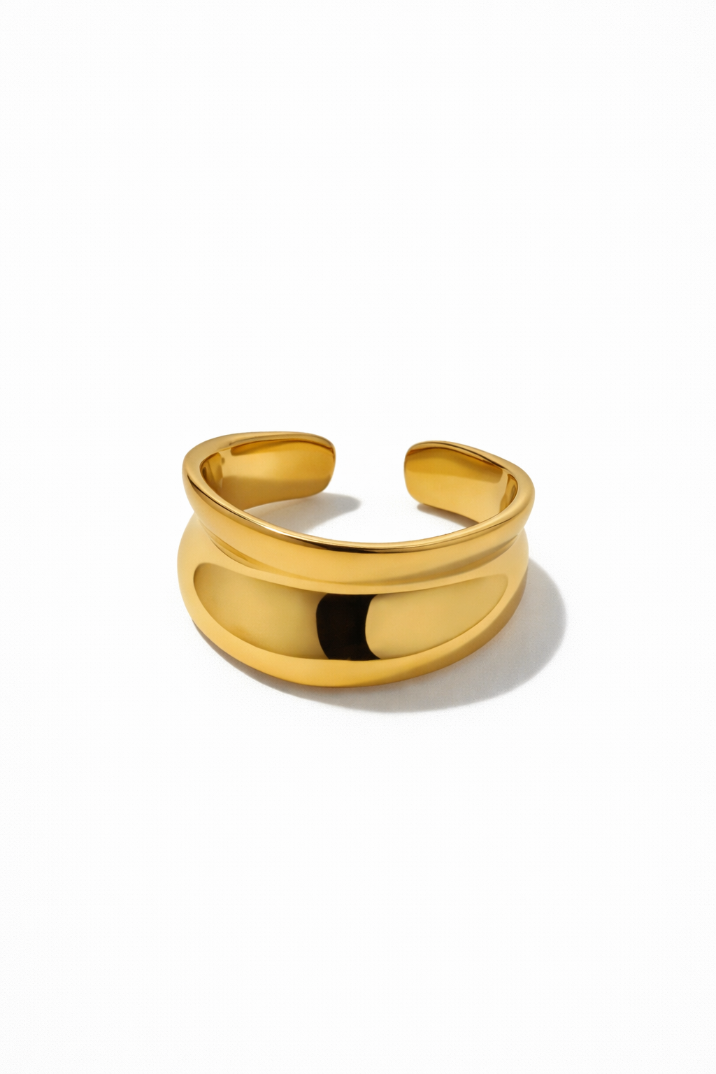 VISOR CUFF RING - GOLD