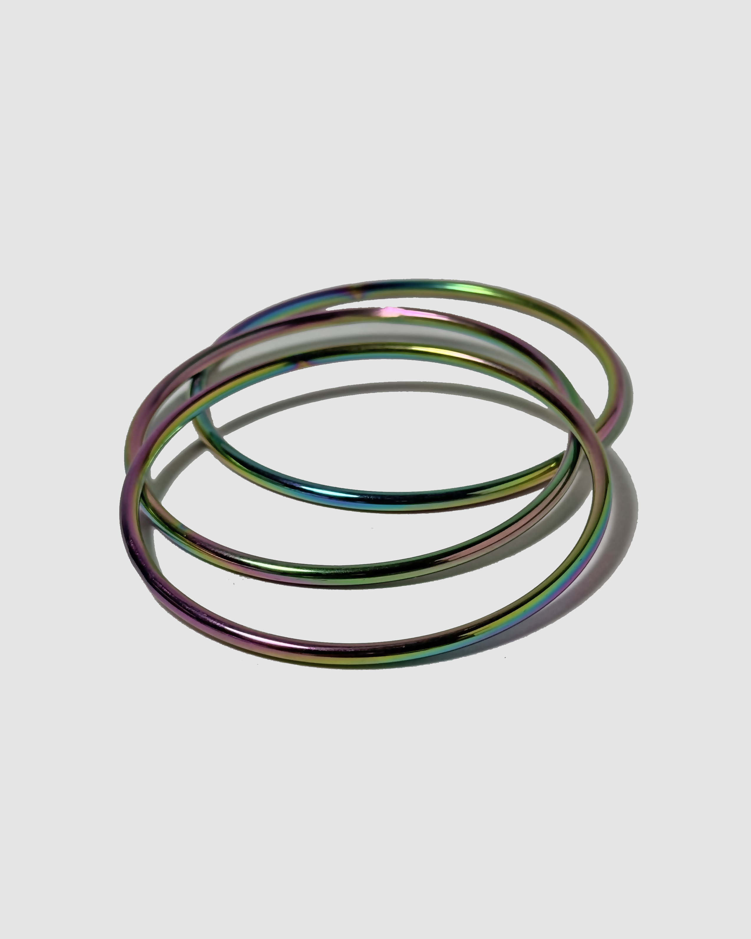IRIDESCENT BANGLES - SET OF 3