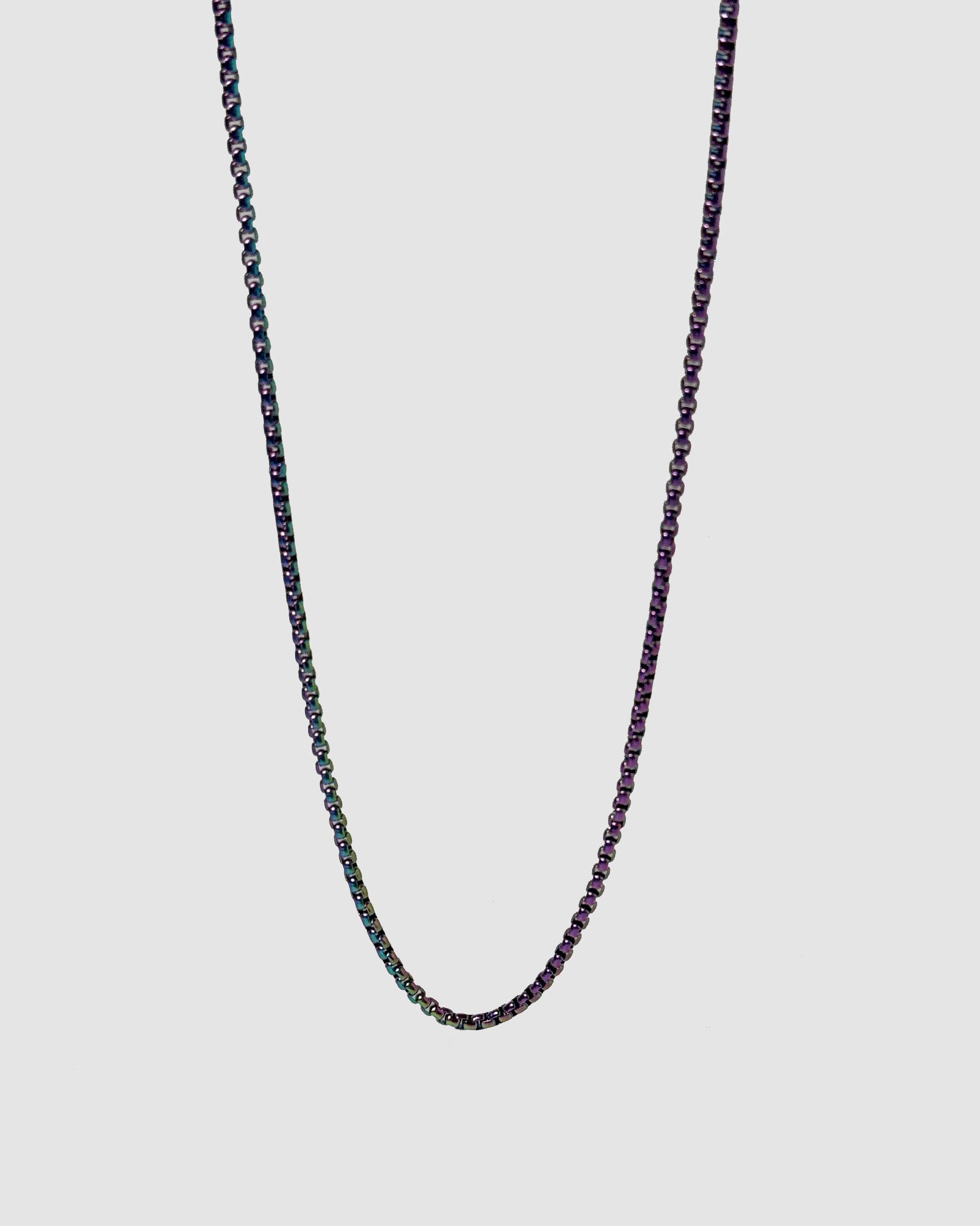 IRIDESCENT LENOX CHAIN - 24”