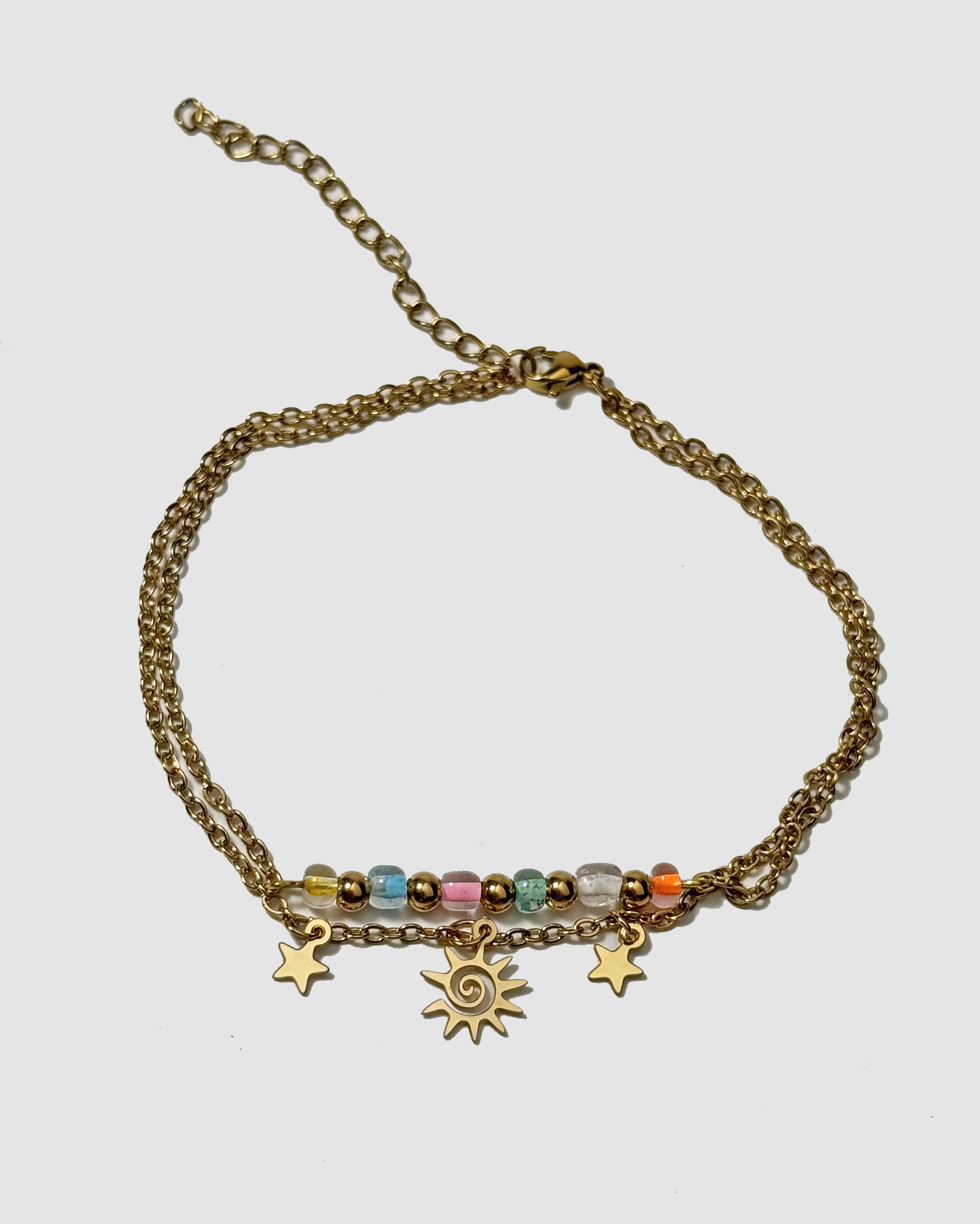 STARBURST ANKLET - GOLD