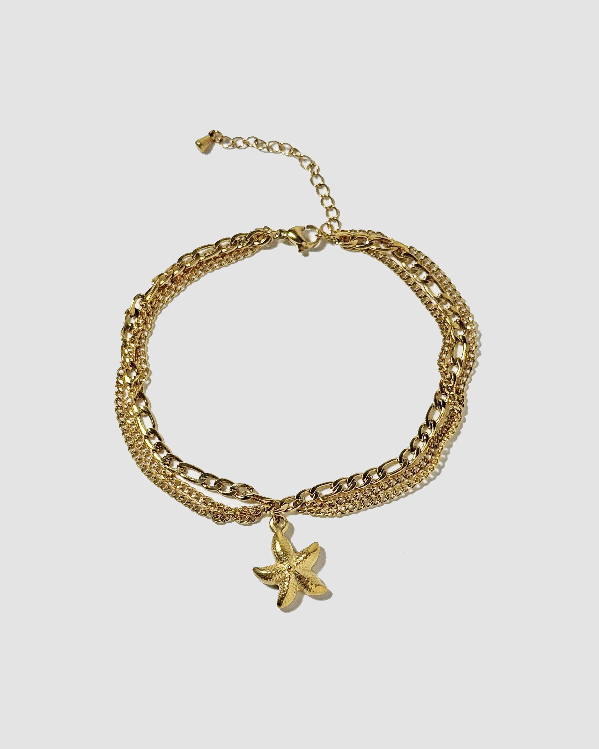 STARFISH ANKLET - GOLD