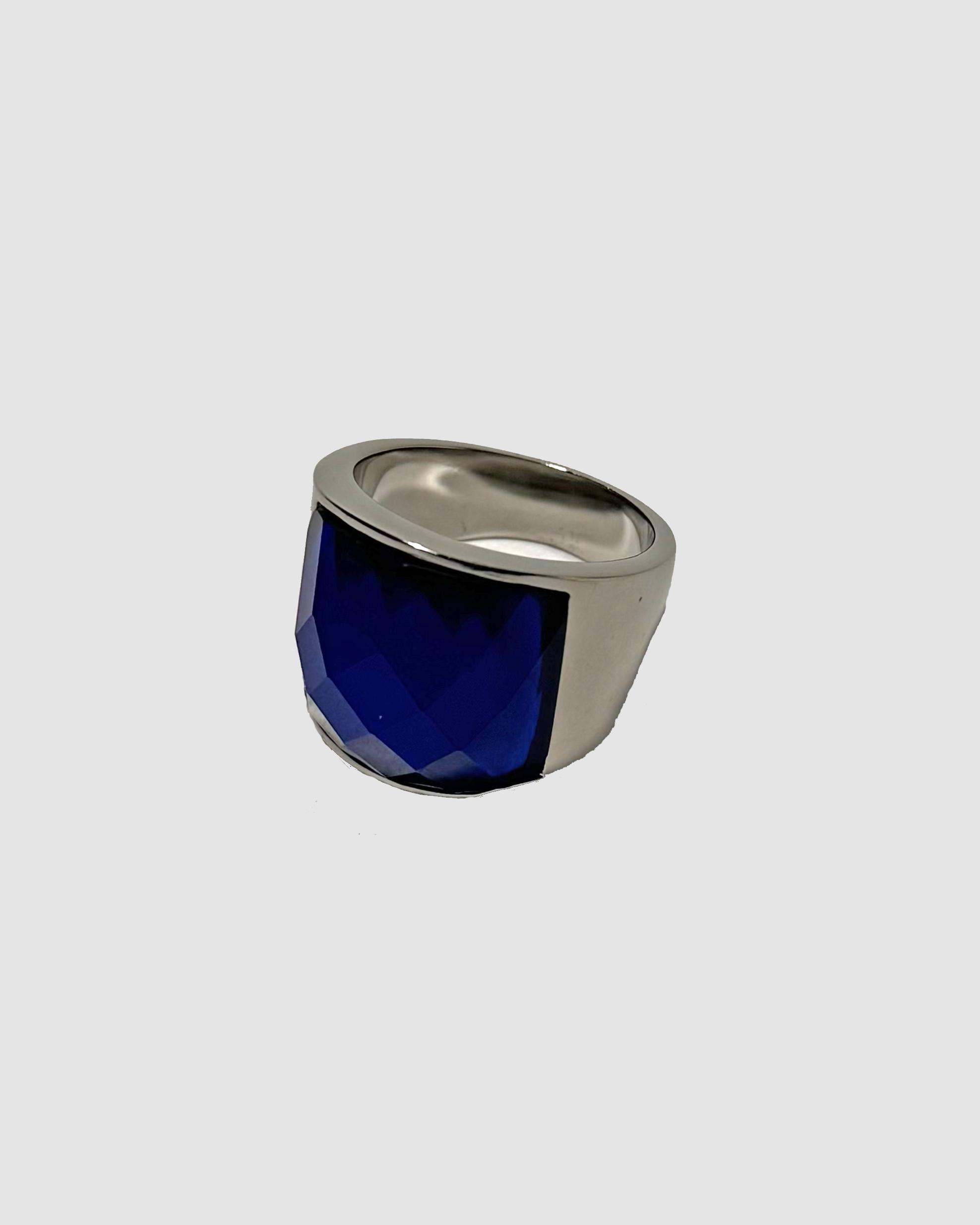 IRIS BLUE QUARTZ - SILVER