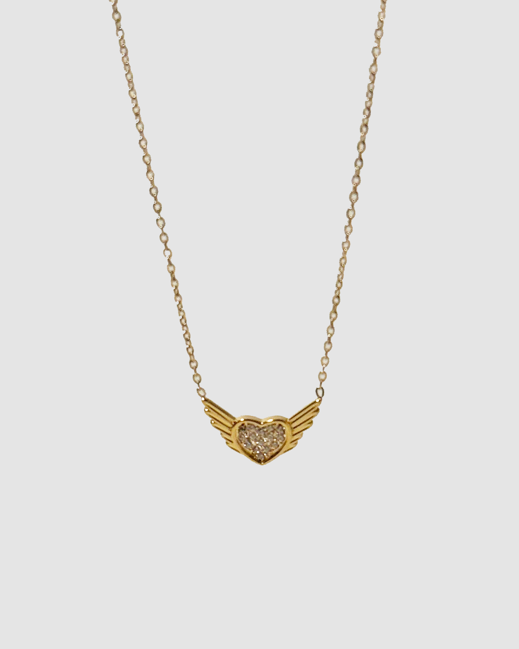 CZ HEART NECKLACE