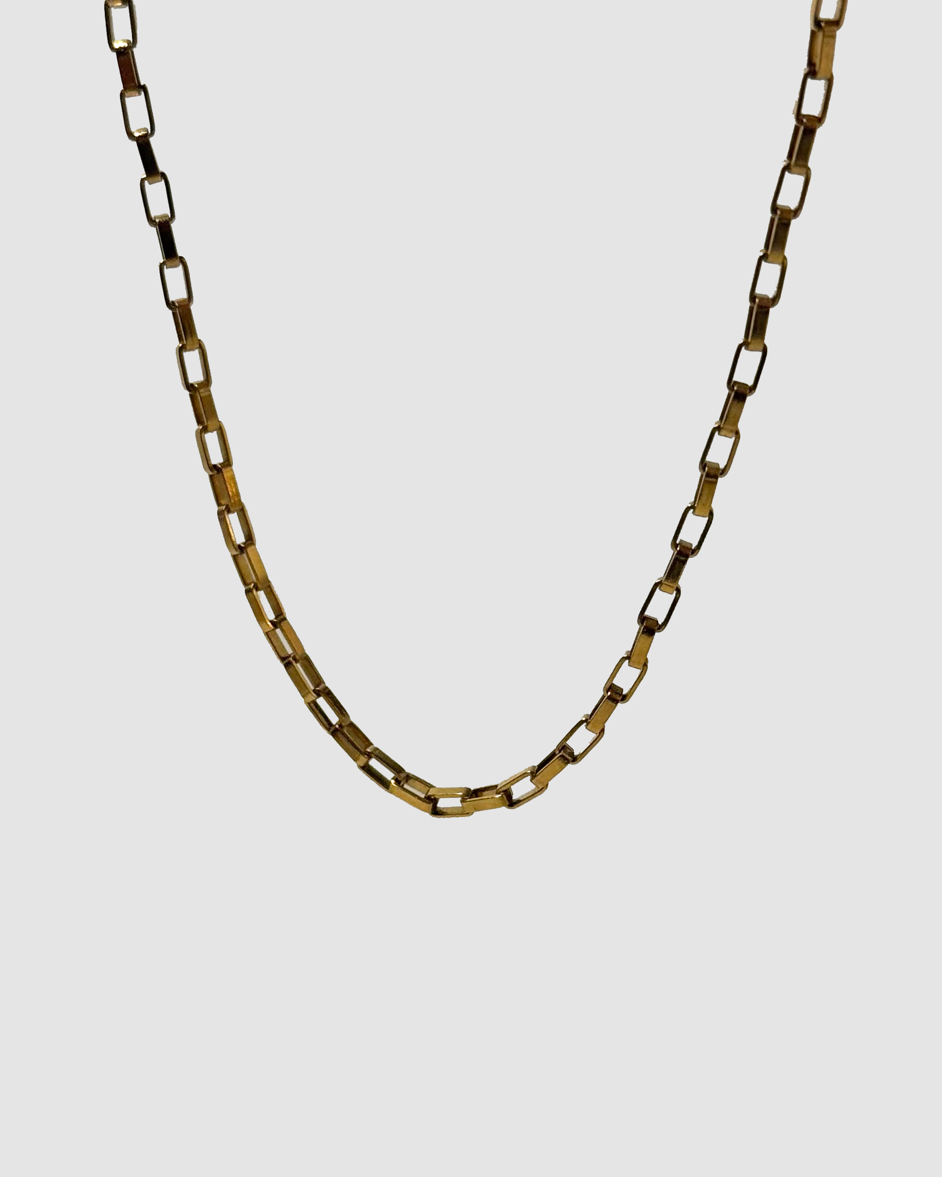 RECTANGLE ANKLET - GOLD