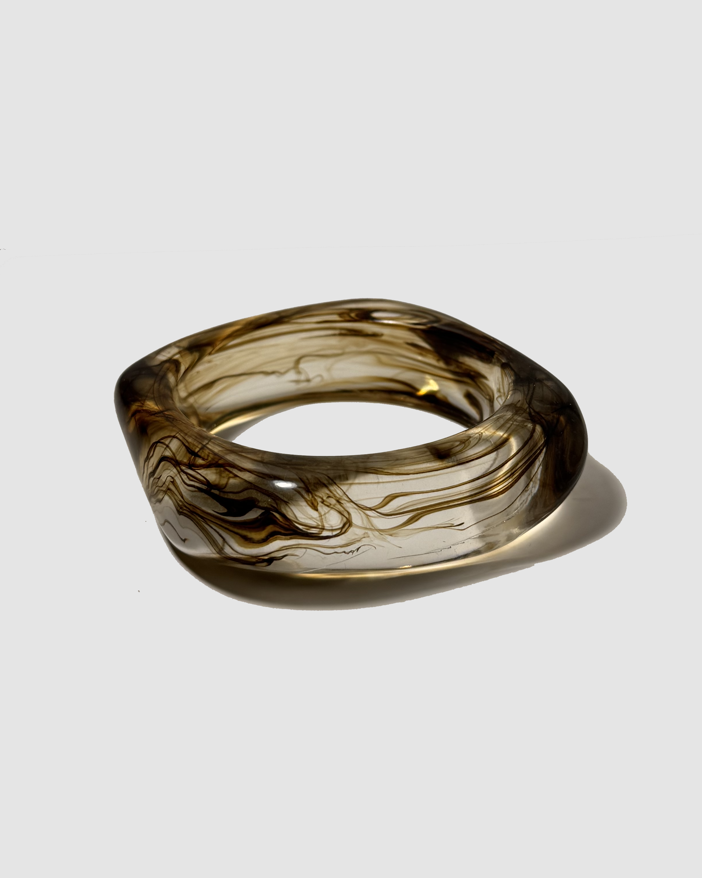 LUMÉ BANGLE - SMOKY QUARTZ