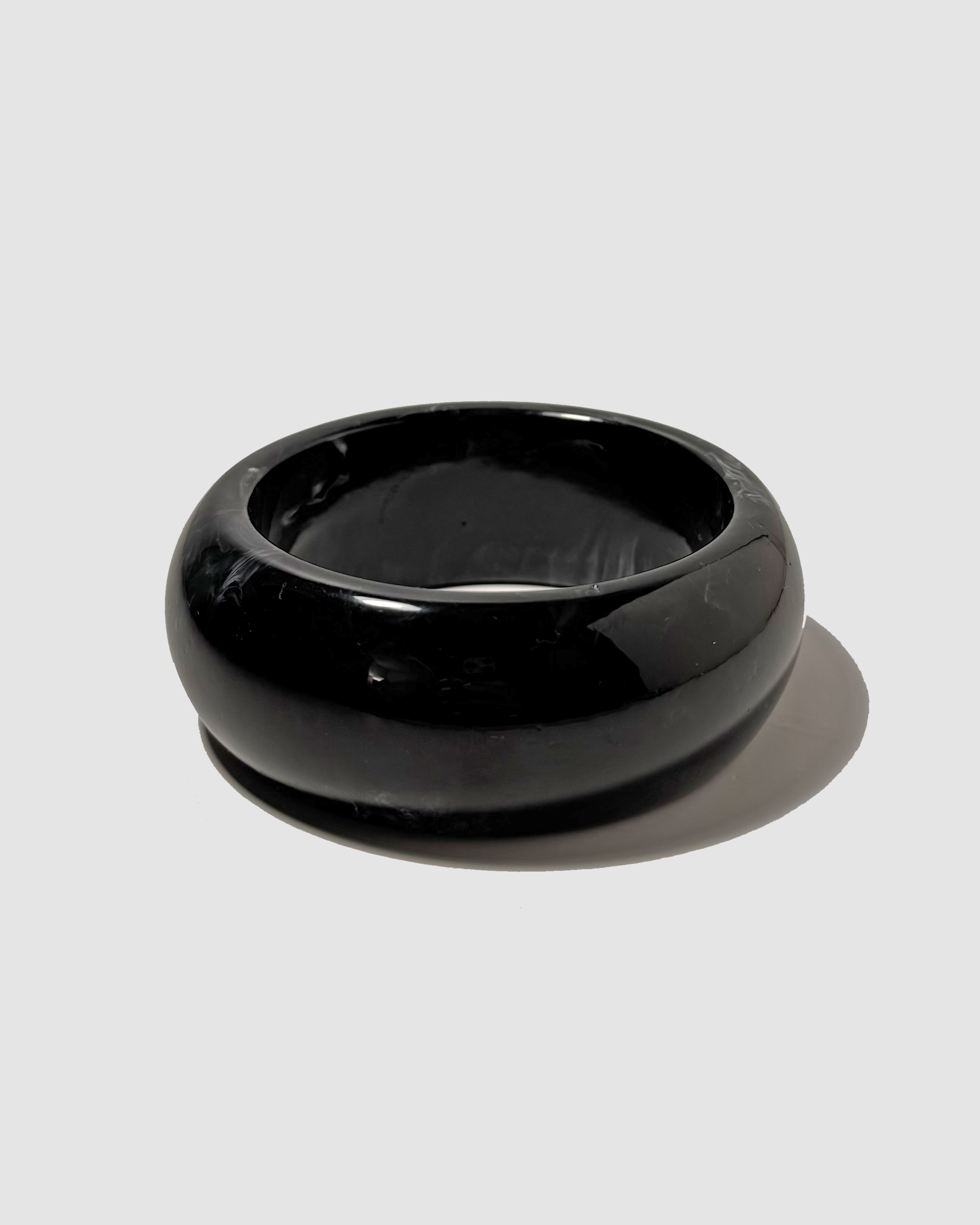 ACRYLIC ORBIT BANGLE - ONYX
