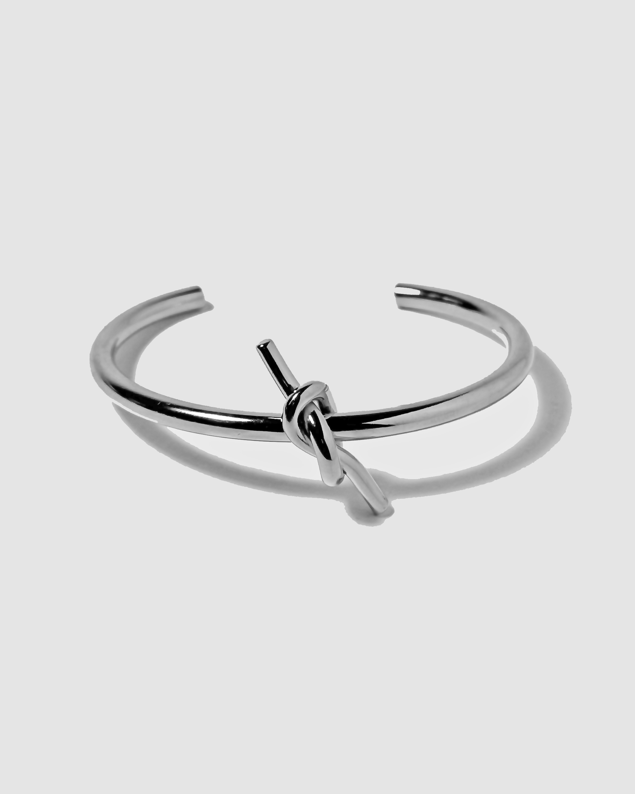 KNOT CUFF - SILVER